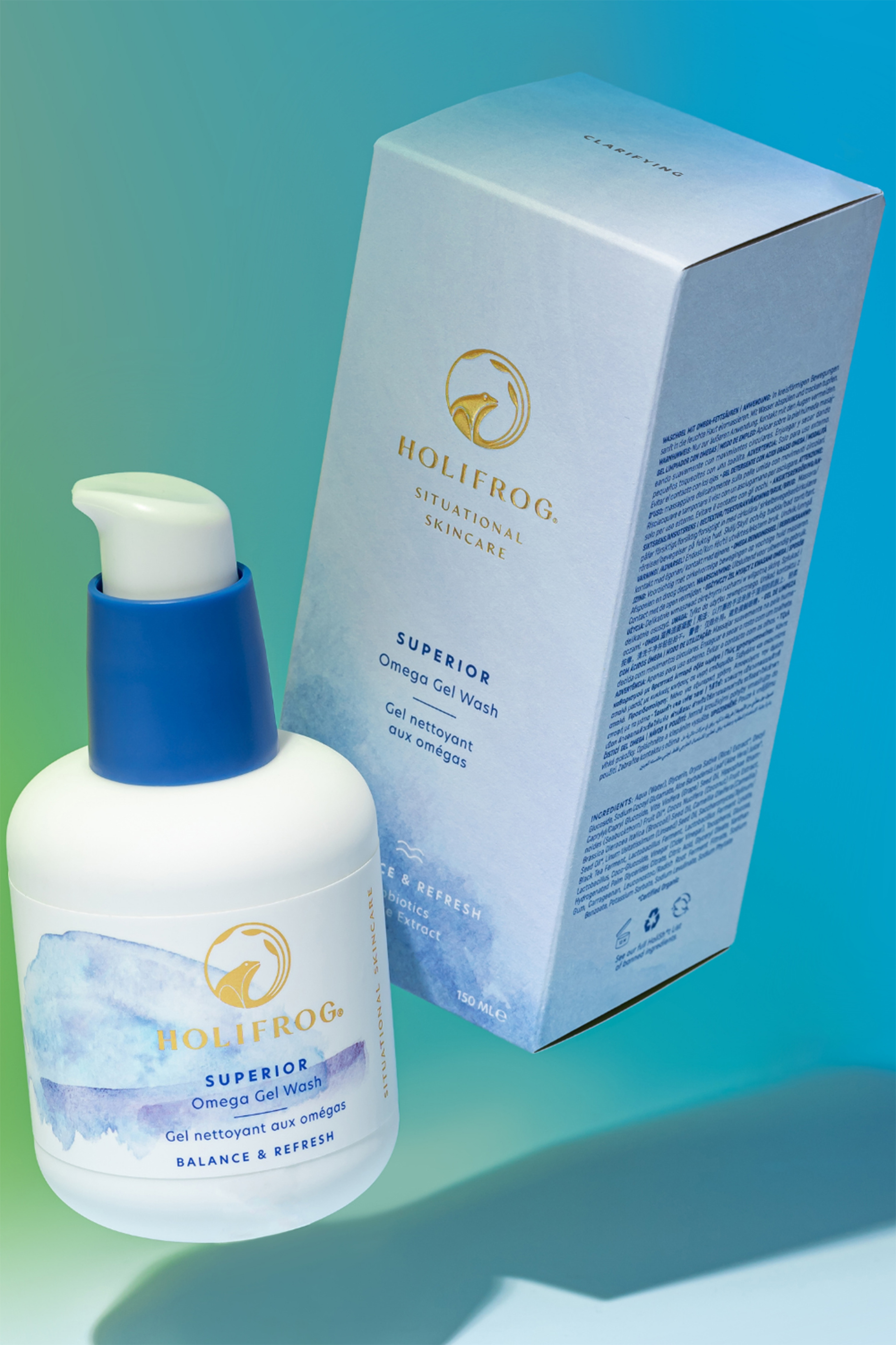 Superior Omega Nutritive Gel Cleanser