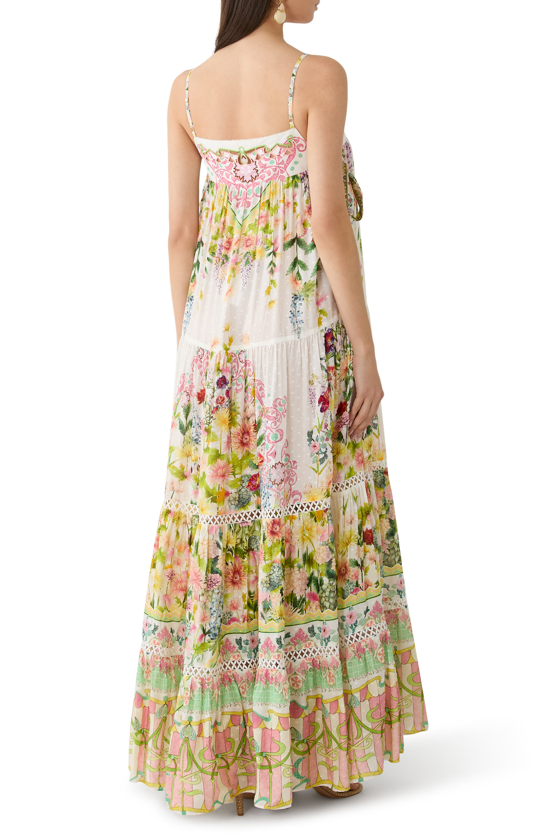 Long-Tiered Bow-Tie Dress