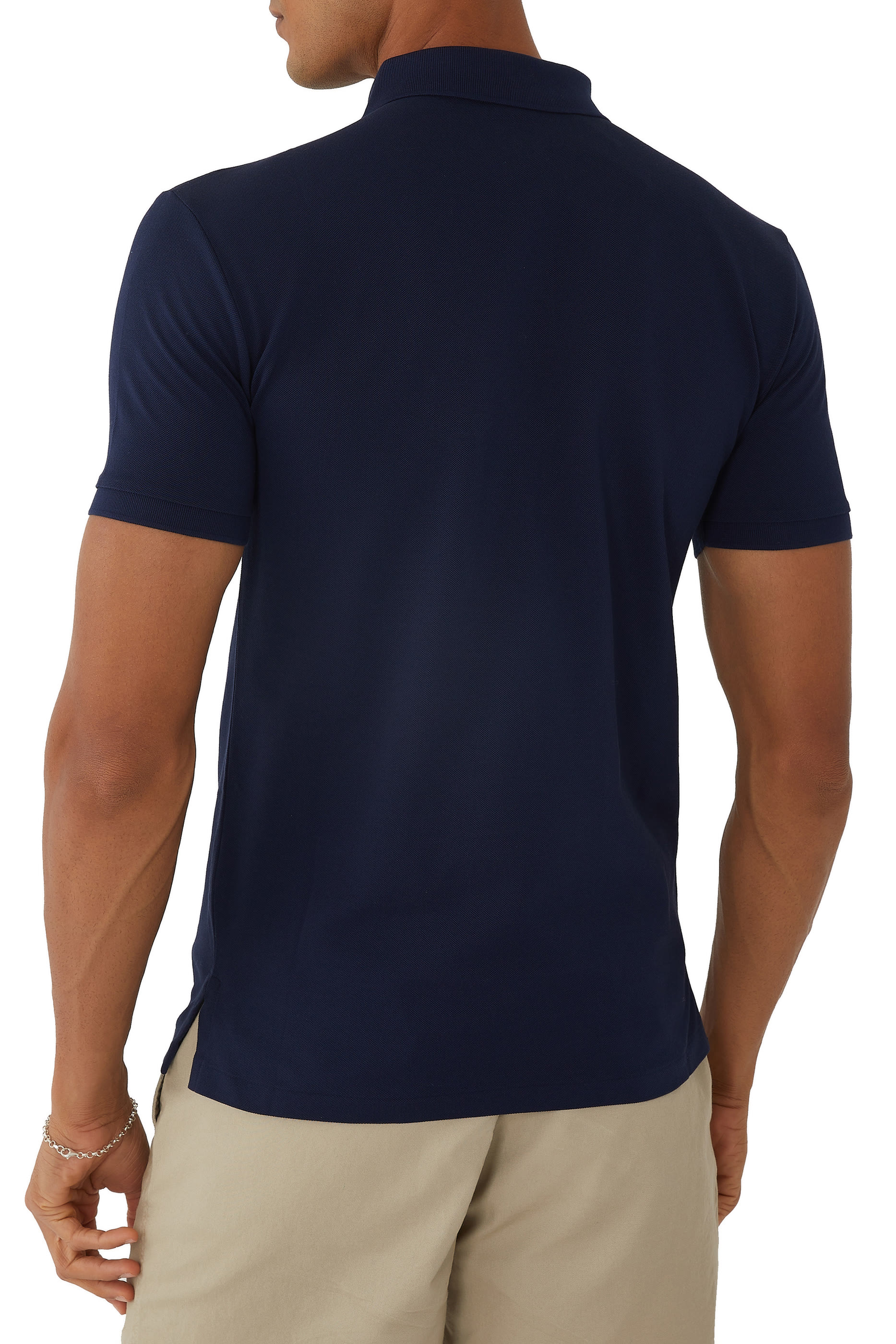 Logo Embroidered Polo Shirt