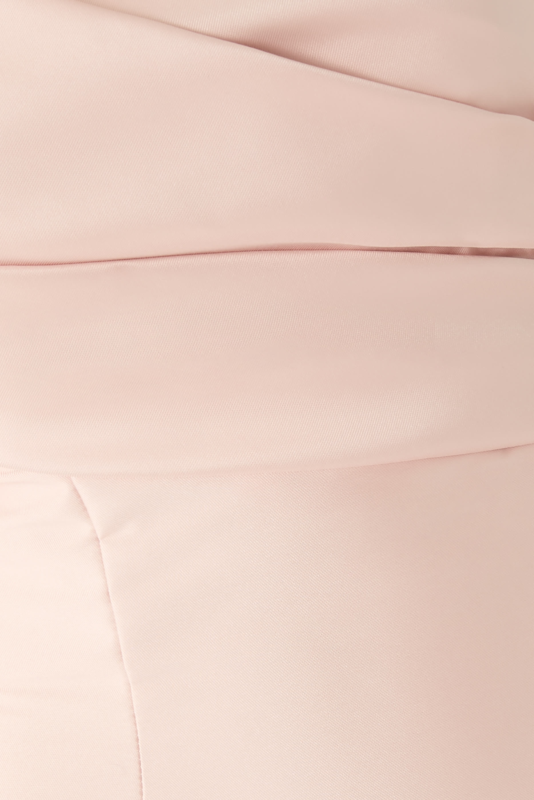 Strapless Draped Bodice Gown