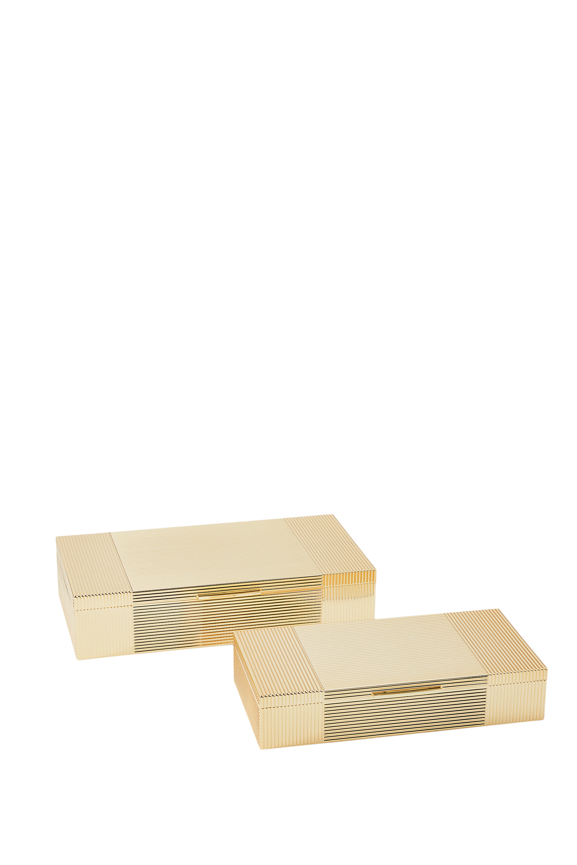 Luke Brass-Plated Box - Medium
