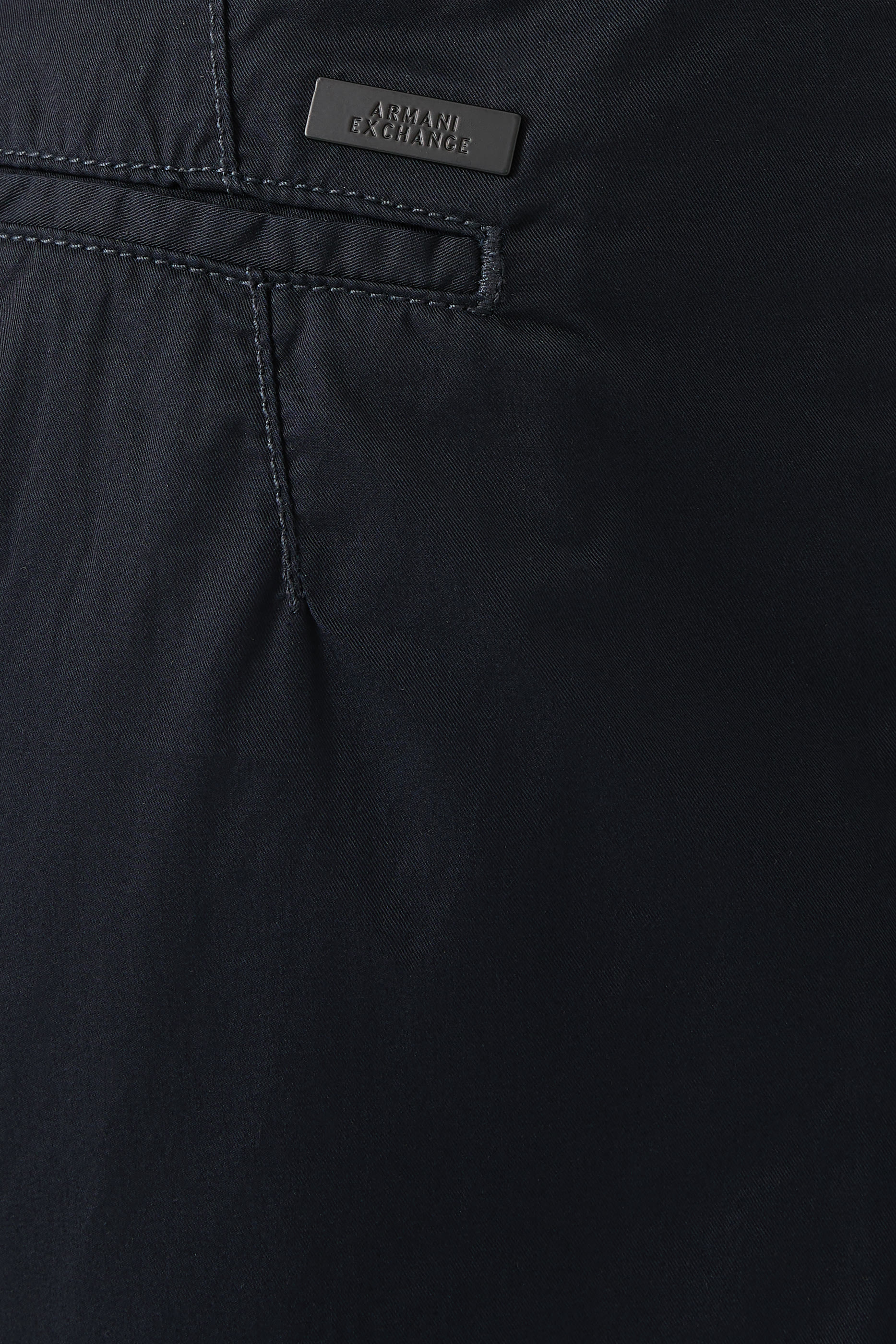 Pleated Cotton Bermuda Shorts