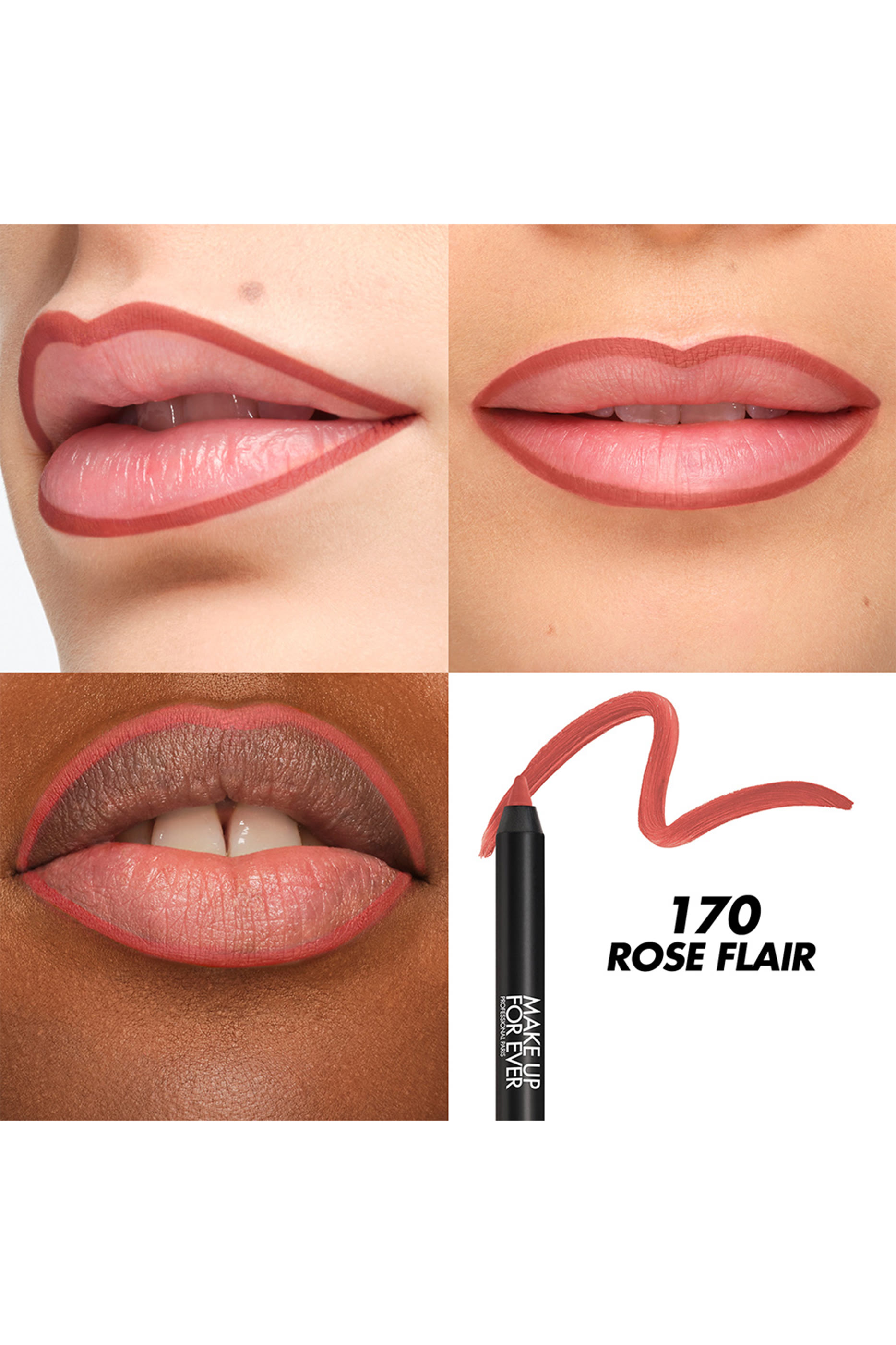 Artist Color Pencil Extreme Waterproof Lip Liner