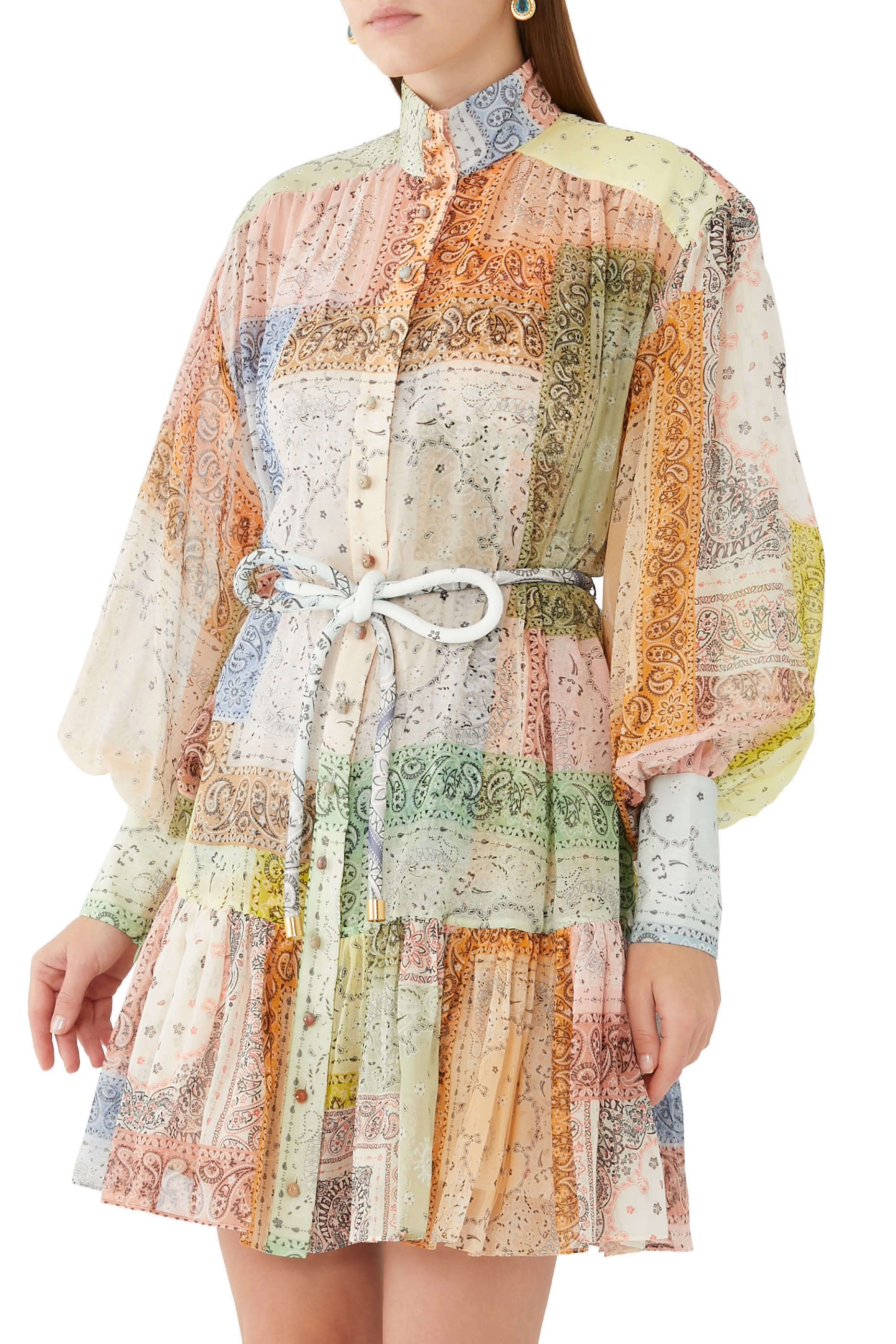 Matchmaker Lantern Mini Dress