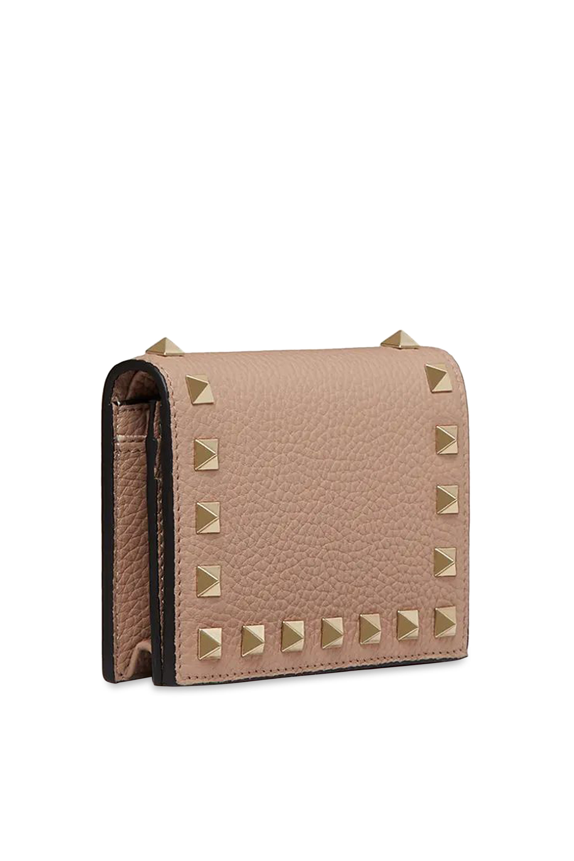  Rockstud Leather Wallet