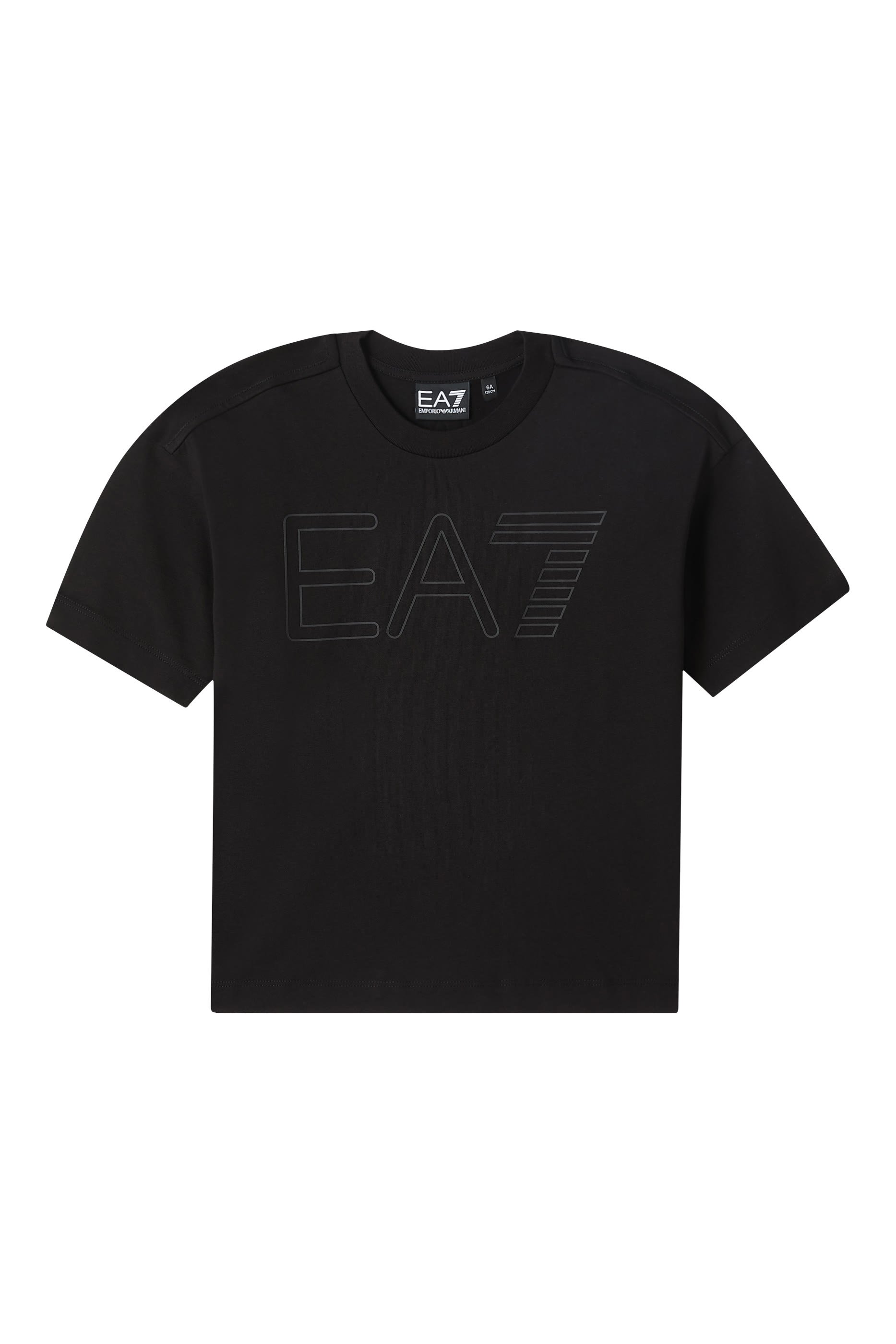 Kids EA7 Oversized Logo T-Shirt