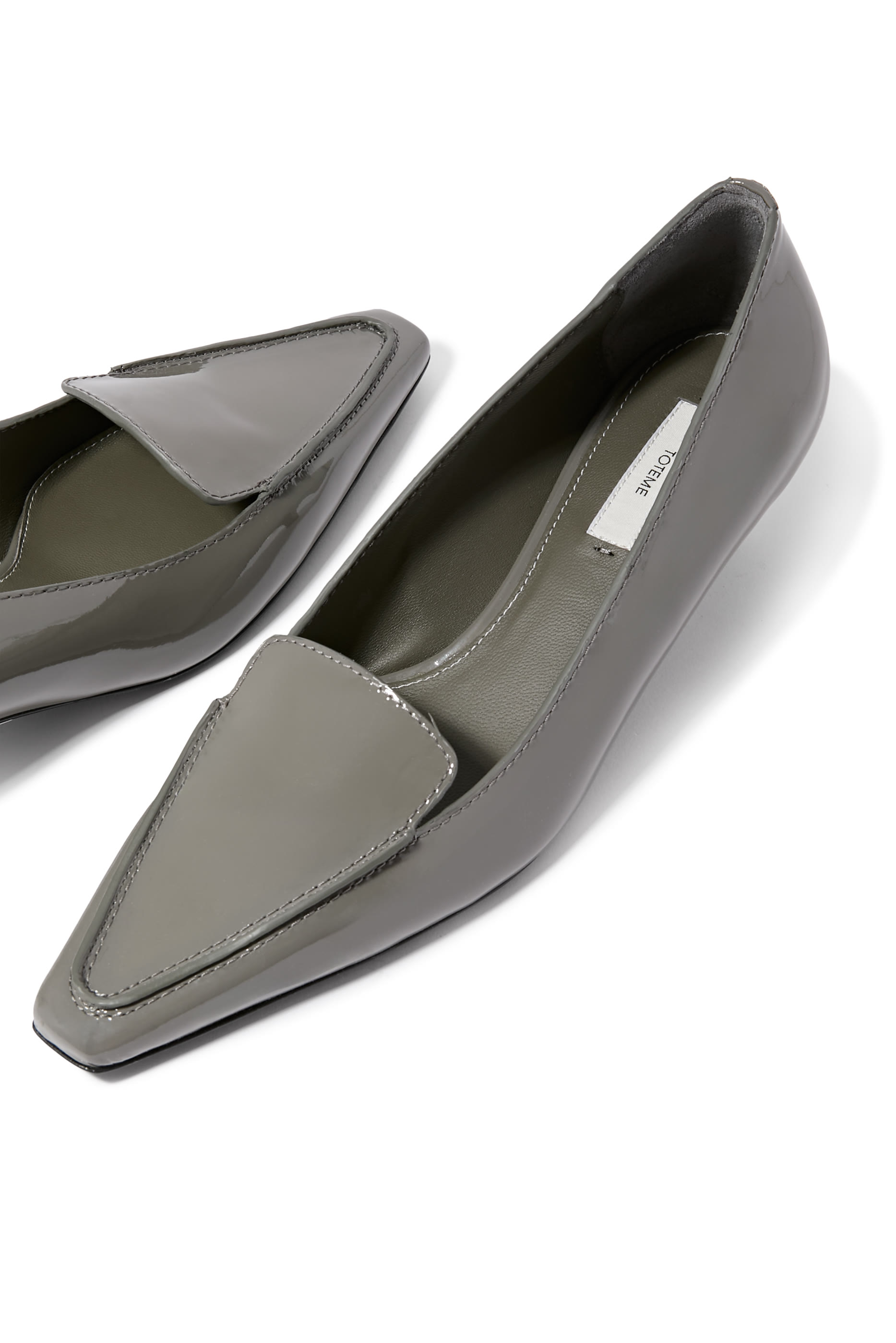 Patent Loafer Pumps 