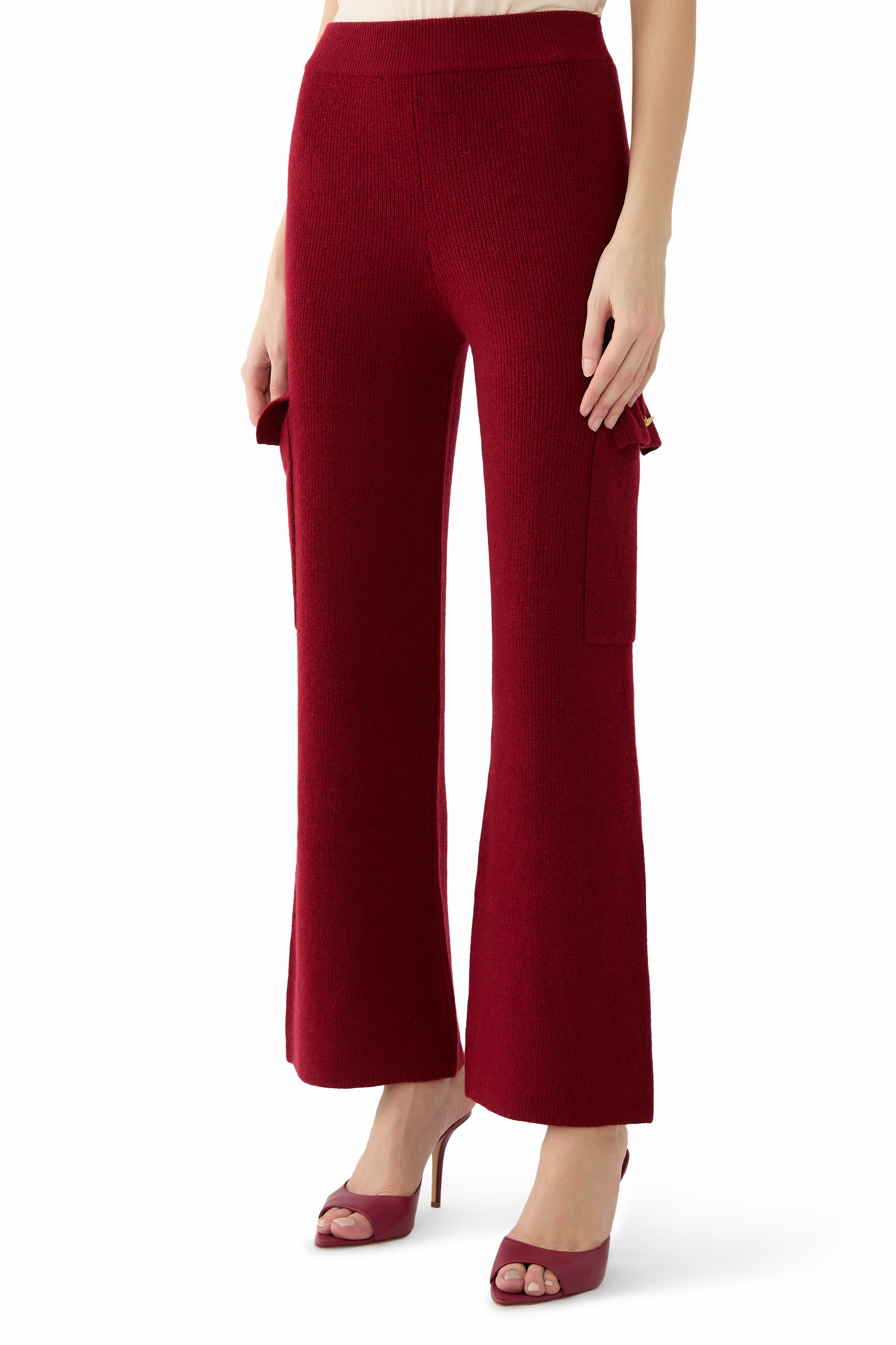 Cargo Pants with Button Detail