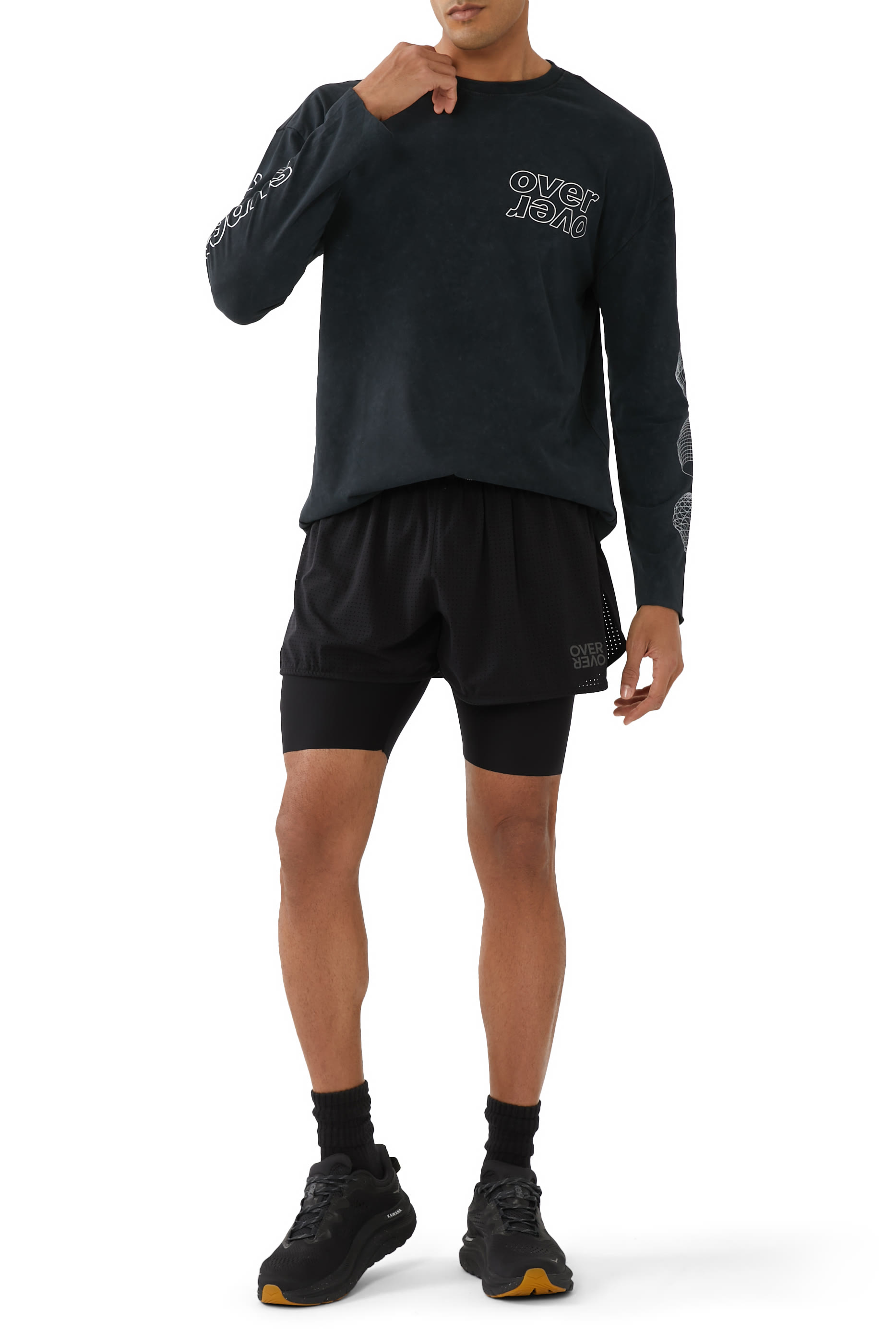 Logo Two-Layer Shorts