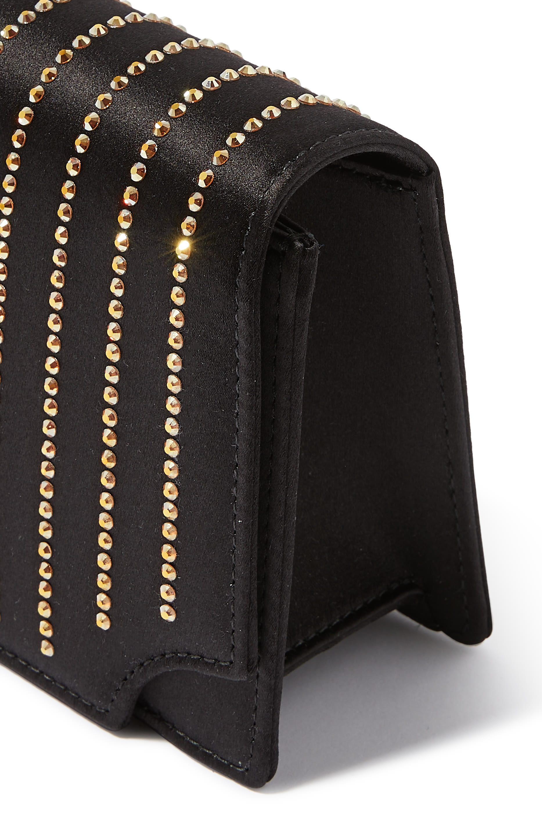 Vivien Satin Clutch Bag