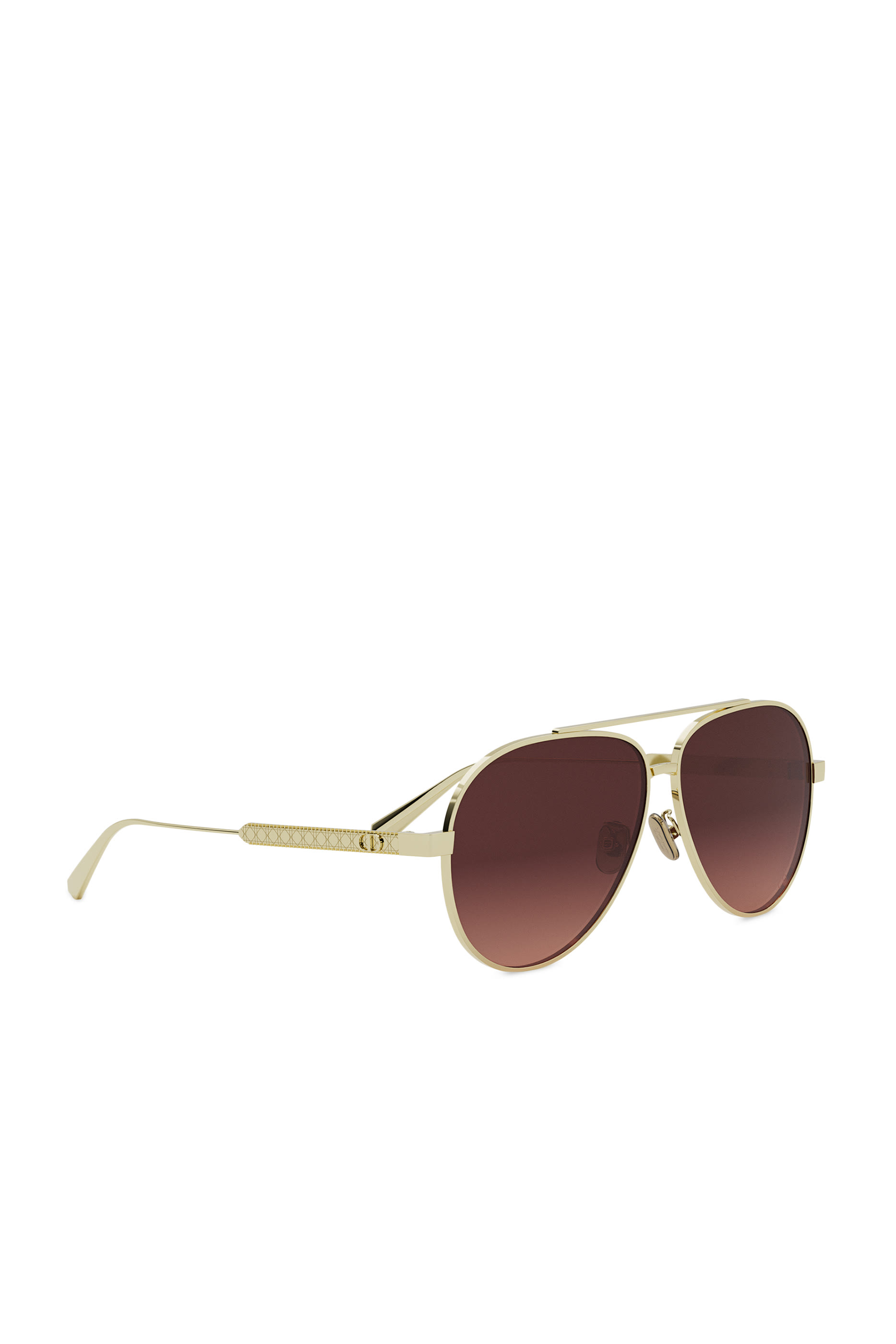 DiorCannage A1U Rose Pilot Sunglasses