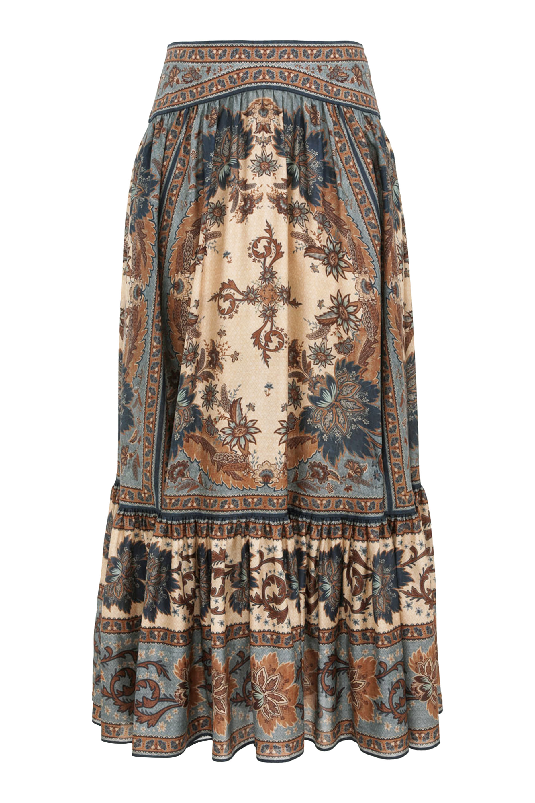 Ascension Tiered Midi Skirt