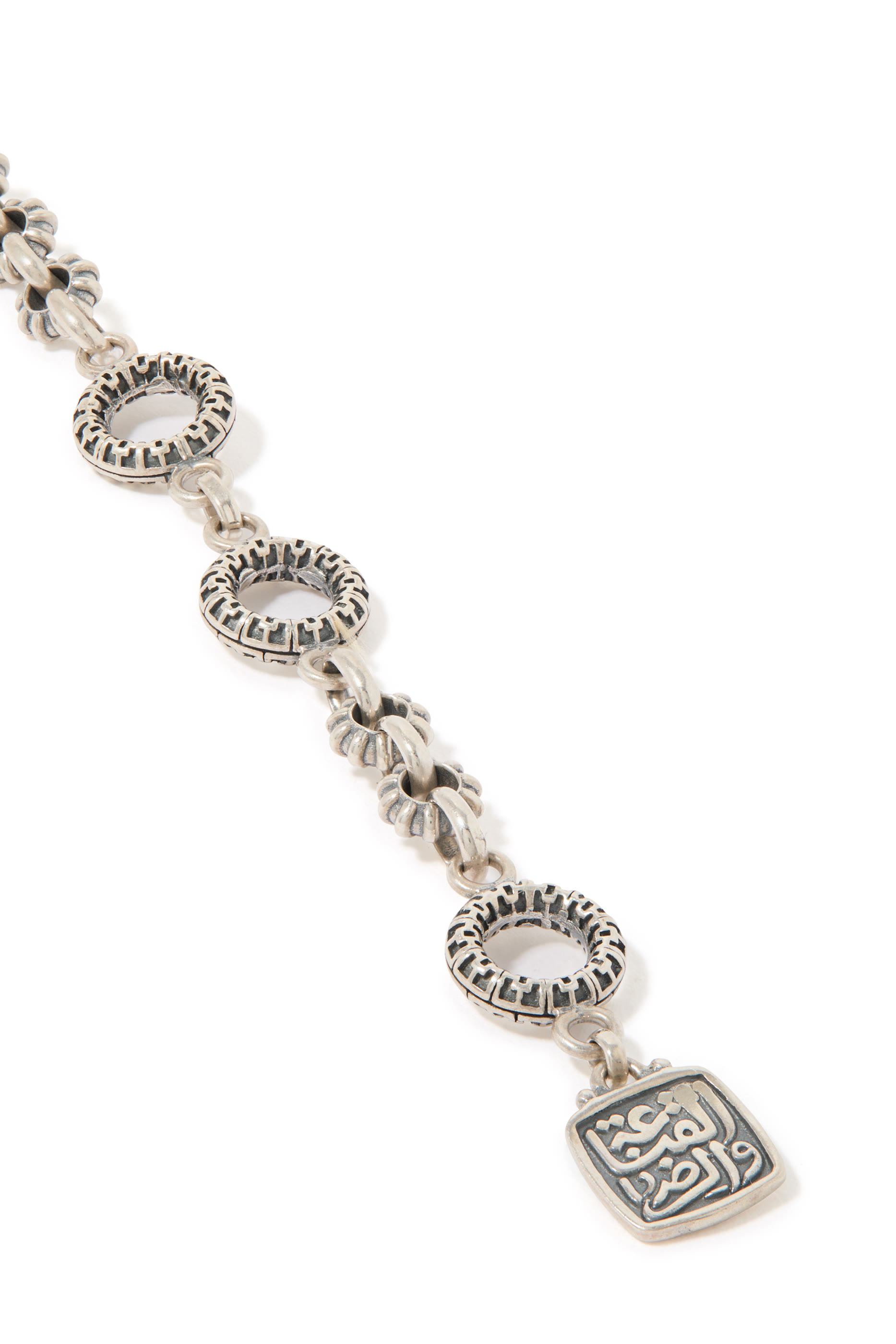 Multi-Way Contentment Necklace, Sterling Silver and Cabouchon Labradorite