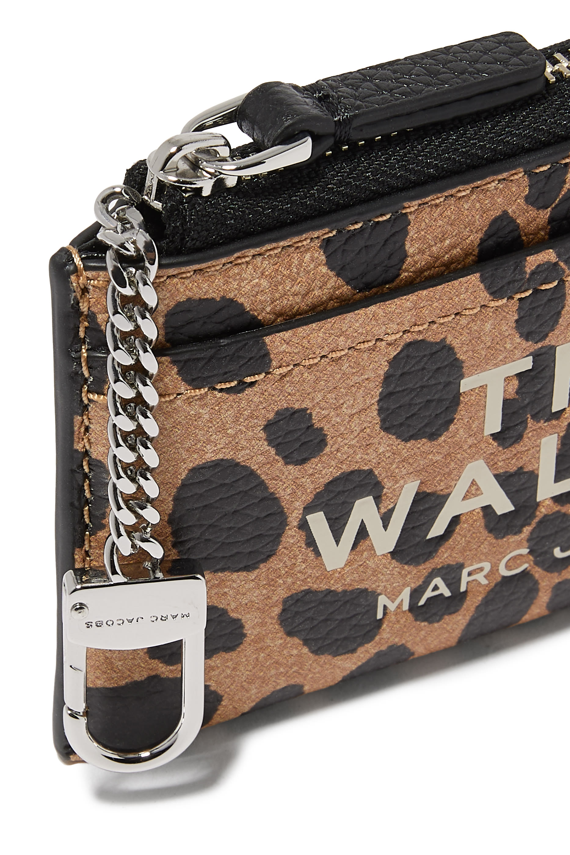 The Cheetah Top Zip Multi Wallet