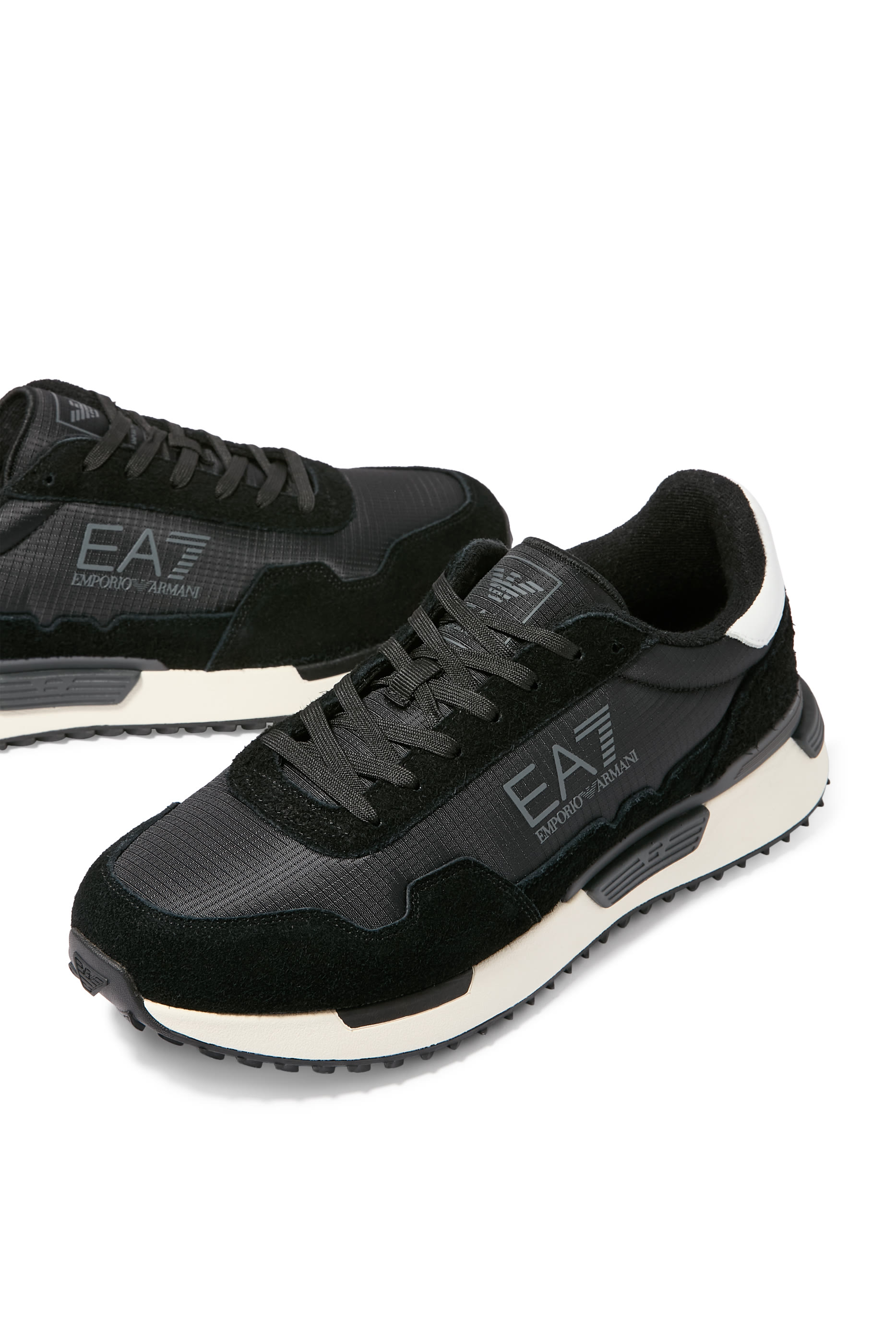 EA7 Logo Running Sneakers