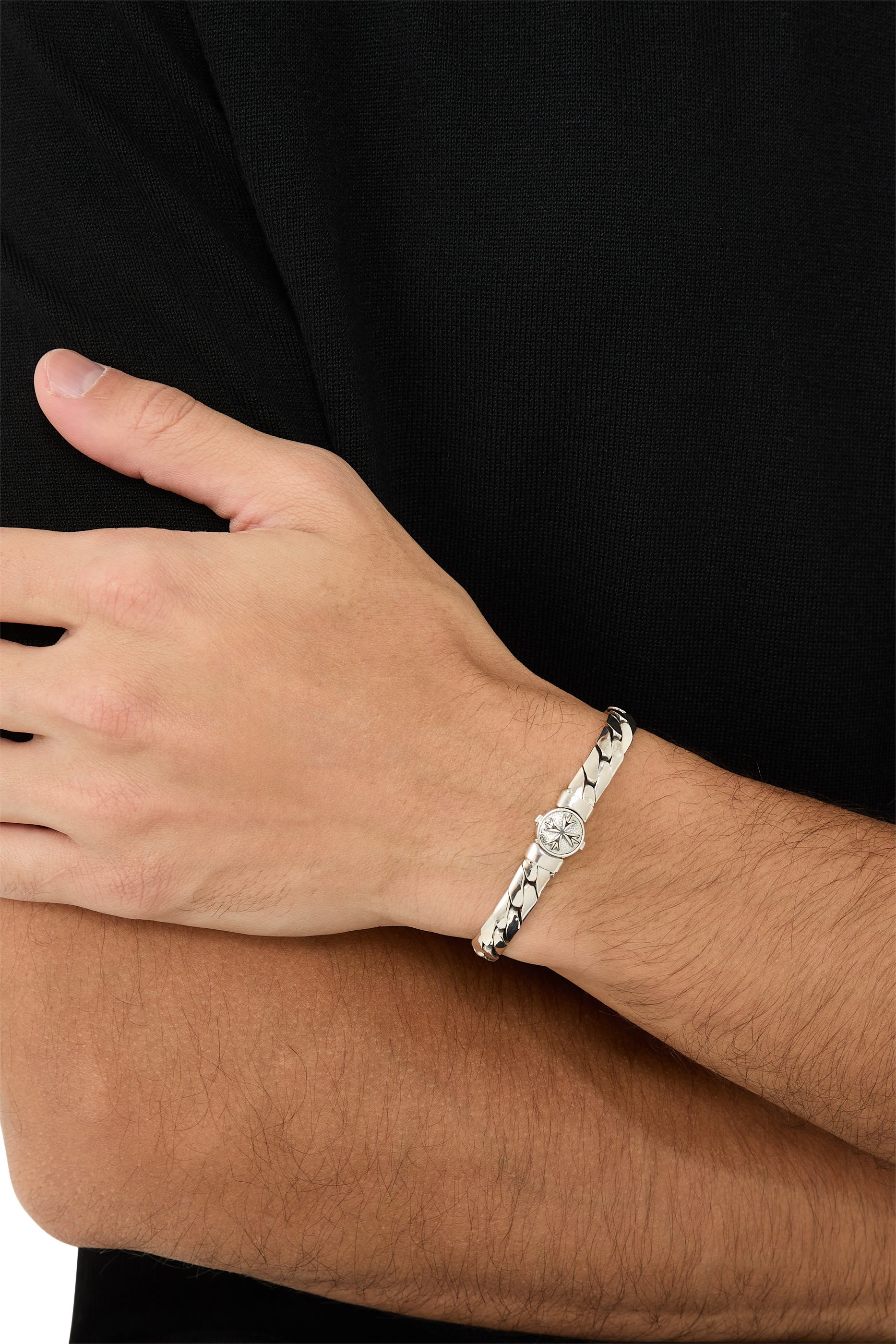  Herringbone Chain Logo Bracelet