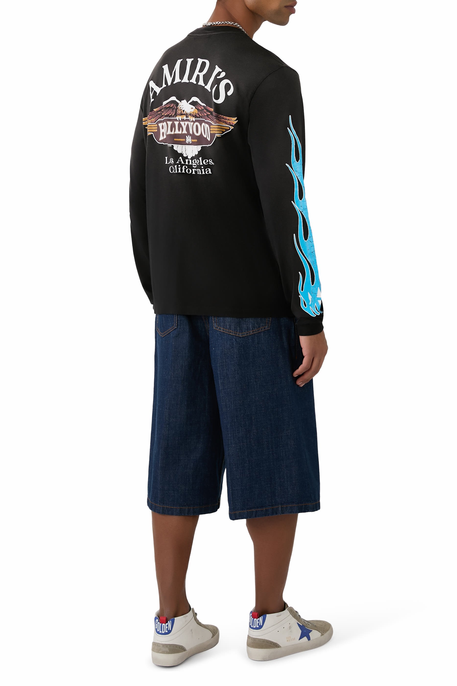 Eagle Flames Graphic T-Shirt