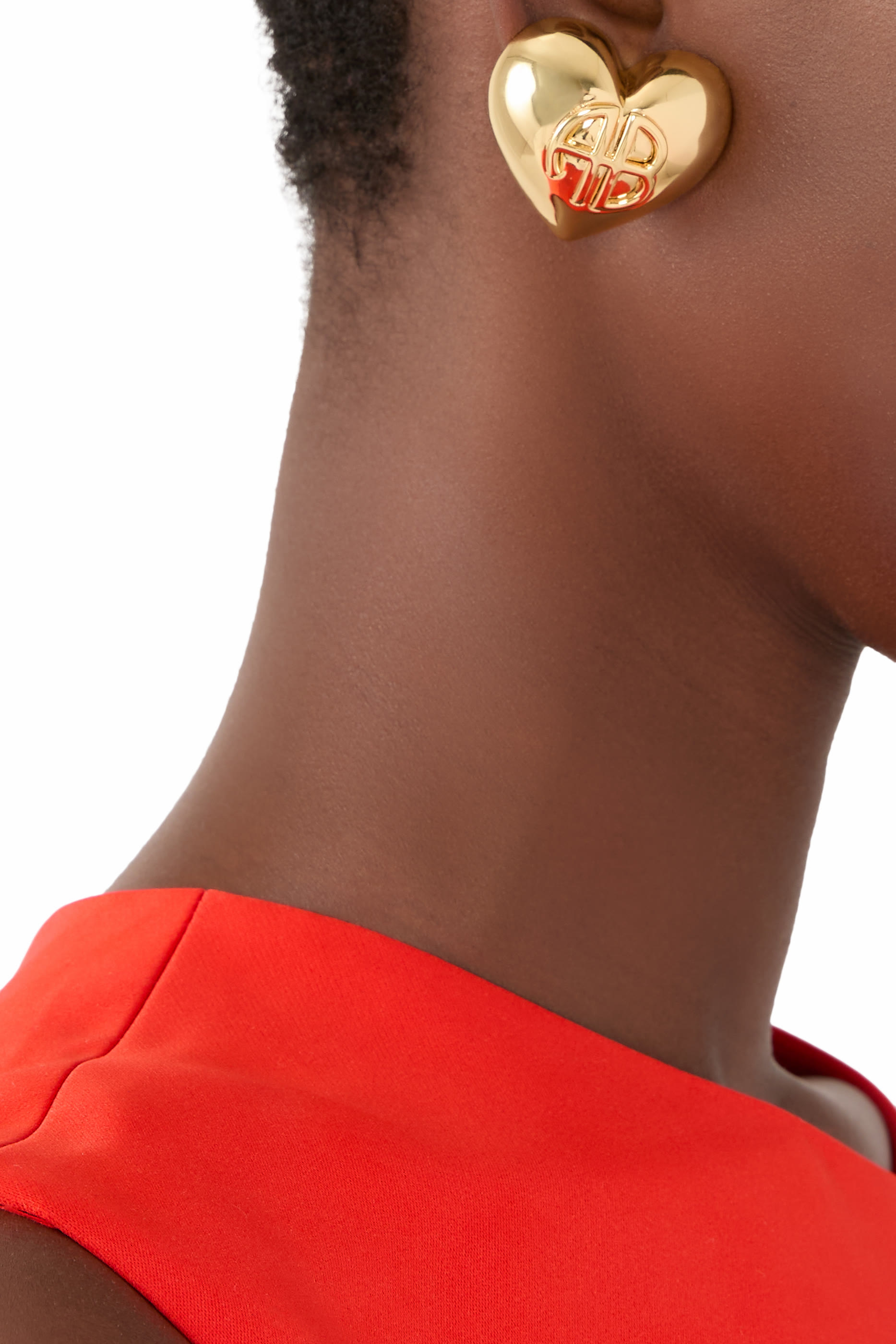 Chunky Heart Earrings