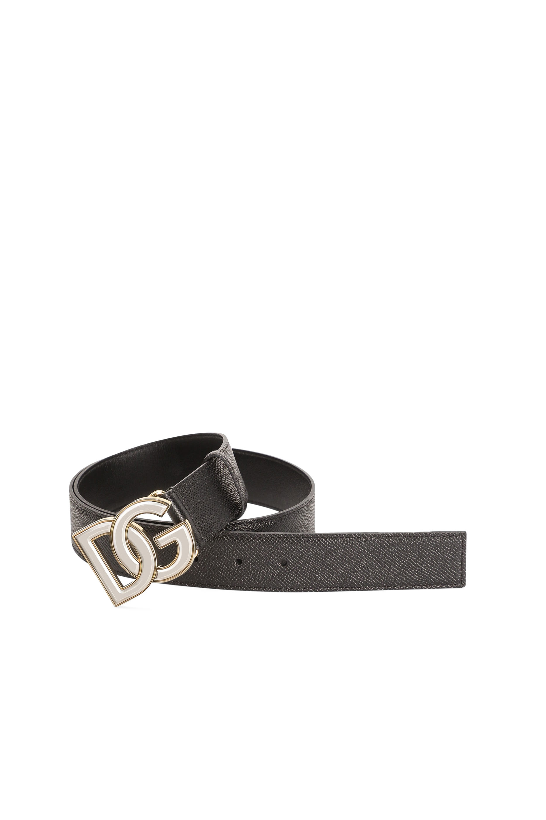 DG Logo Alpine Calfskin Belt