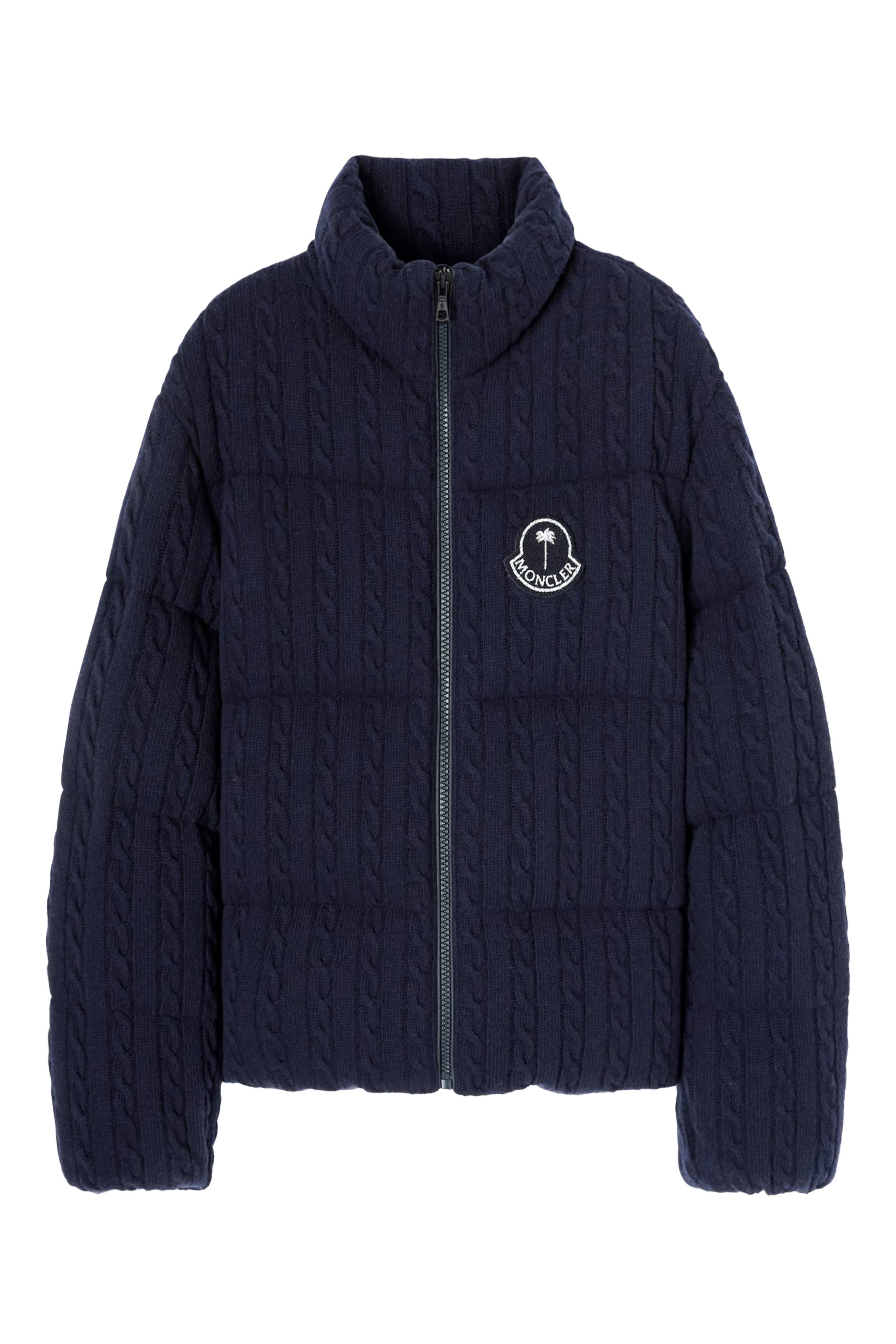 x Palm Angels Austru Wool Short Down Jacket