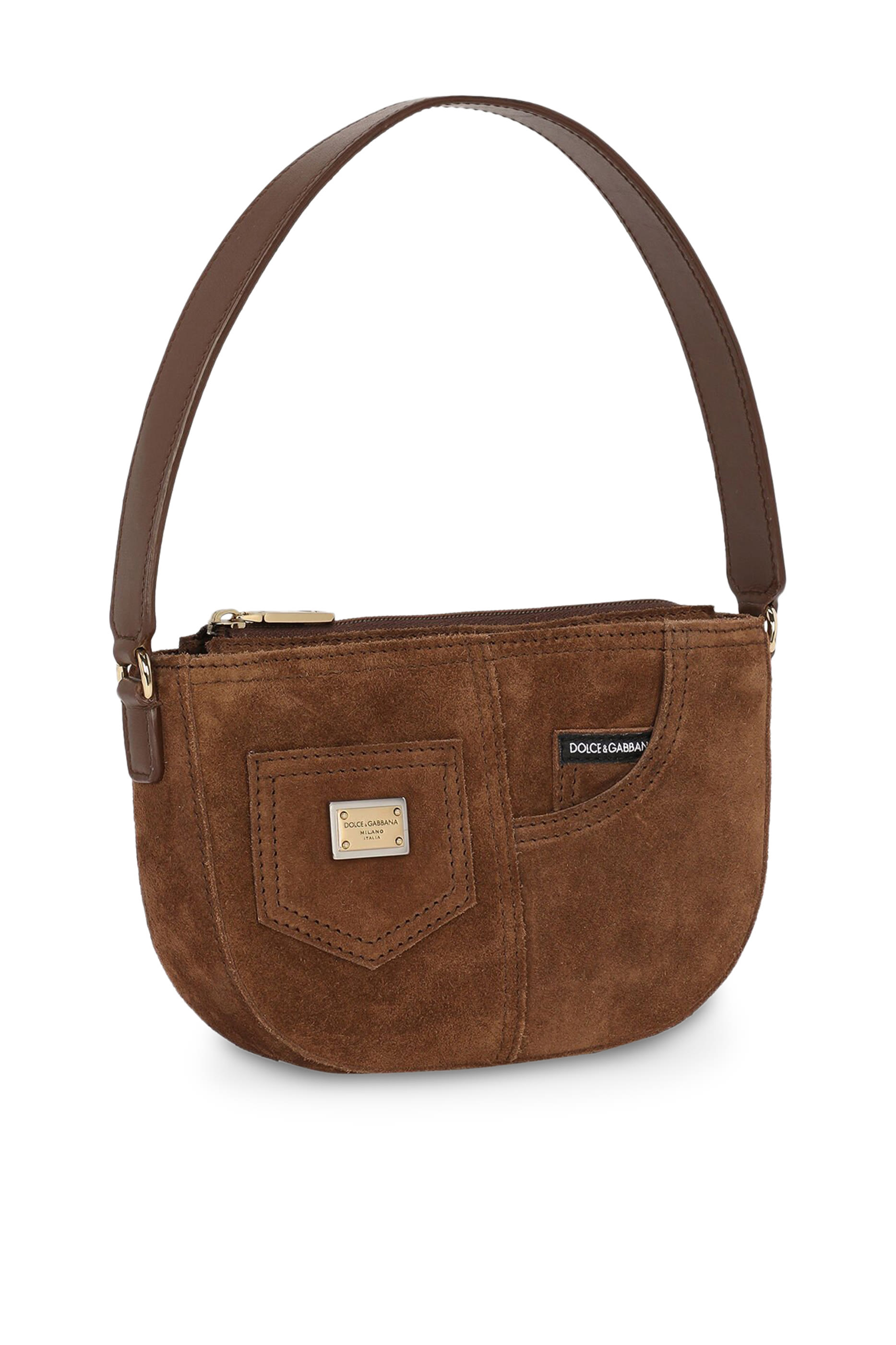 Kids Suede Shoulder Bag