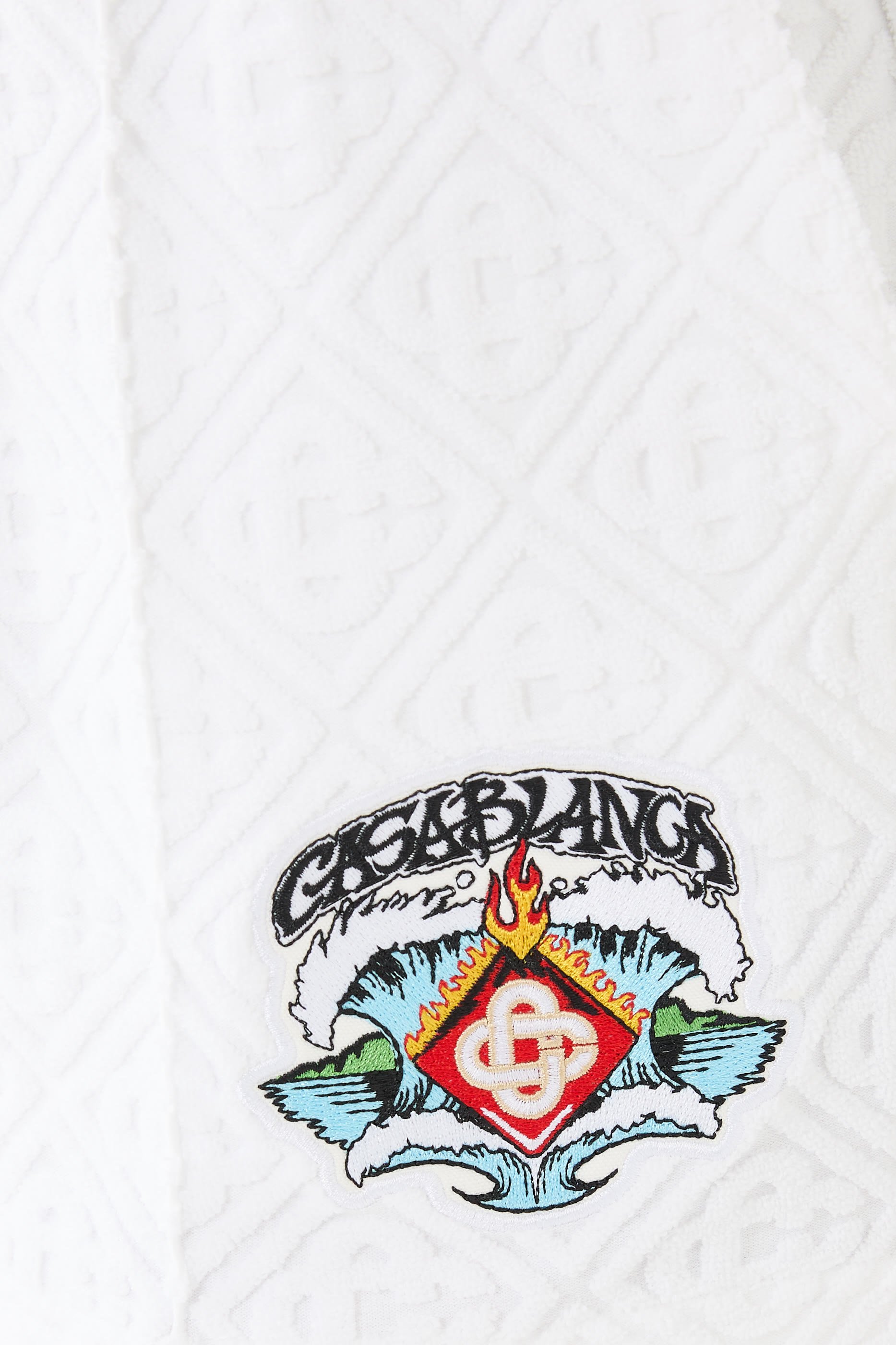 Towelling Monogram Shorts