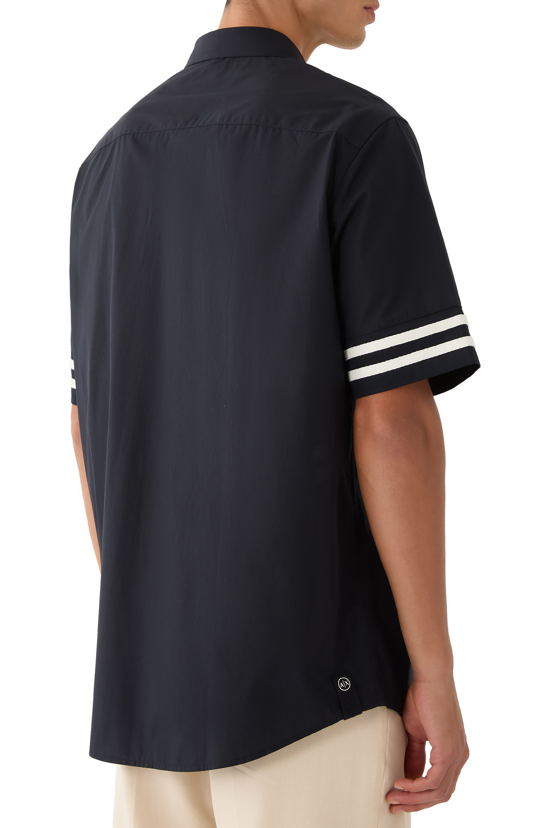 Marina Stripe Sleeves Shirt