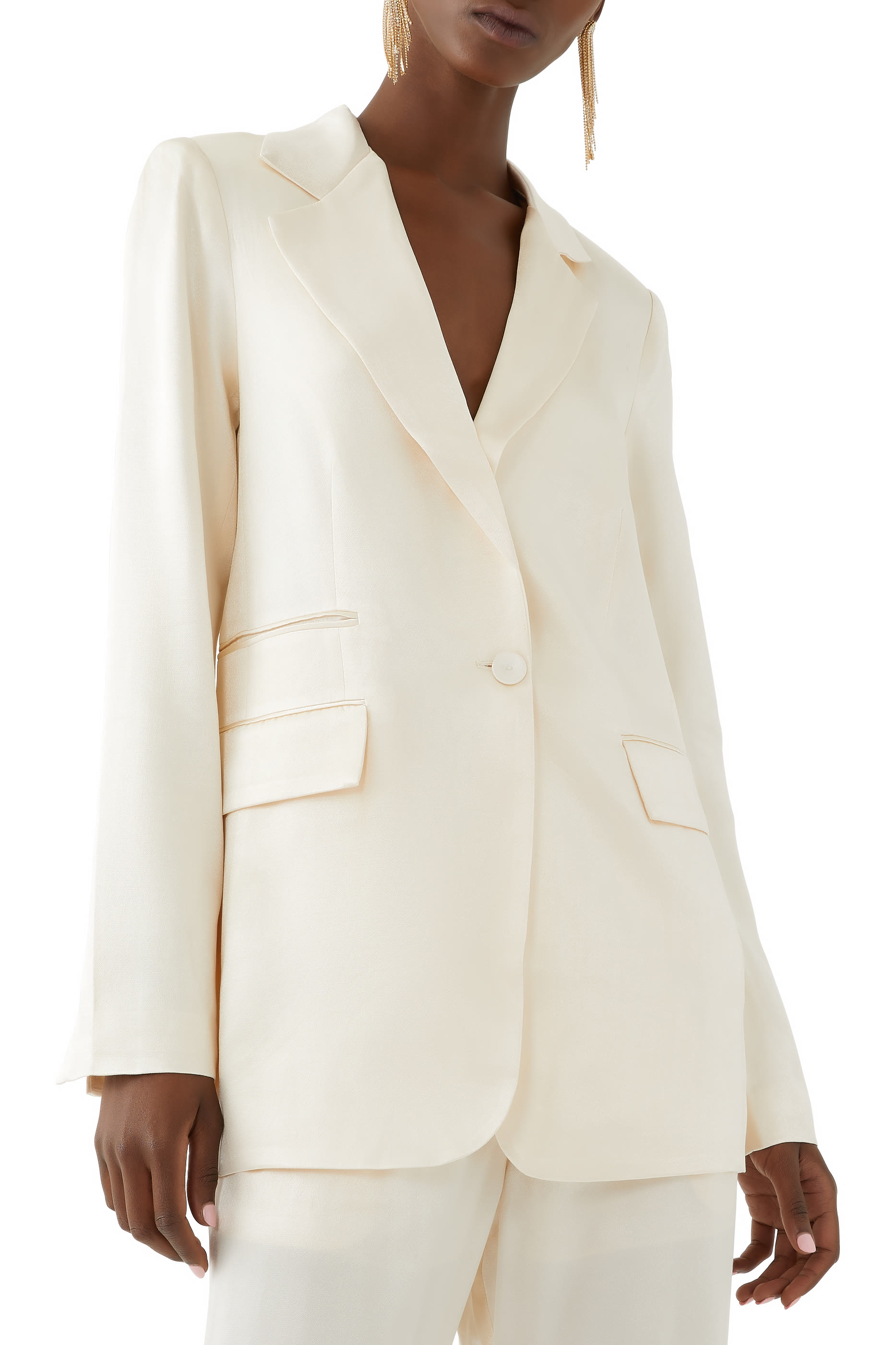 La Lune Single Breasted Blazer