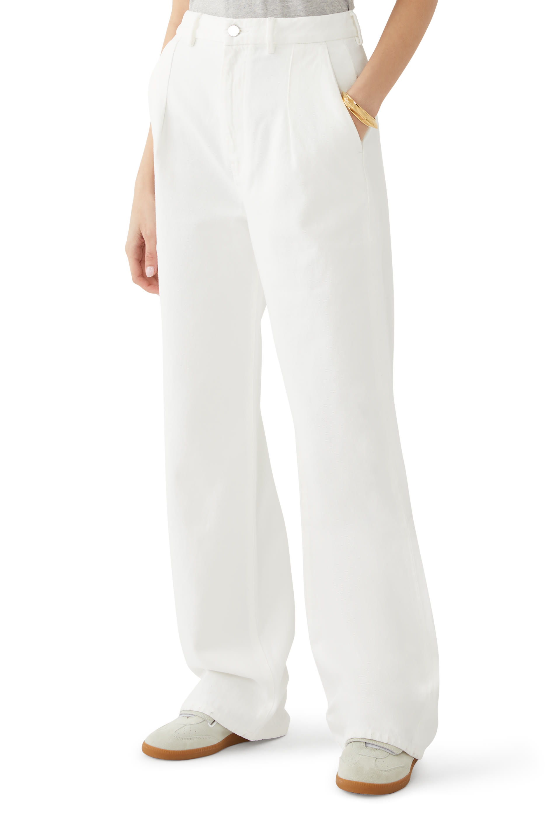 ATTU Wide Leg Denim Pants