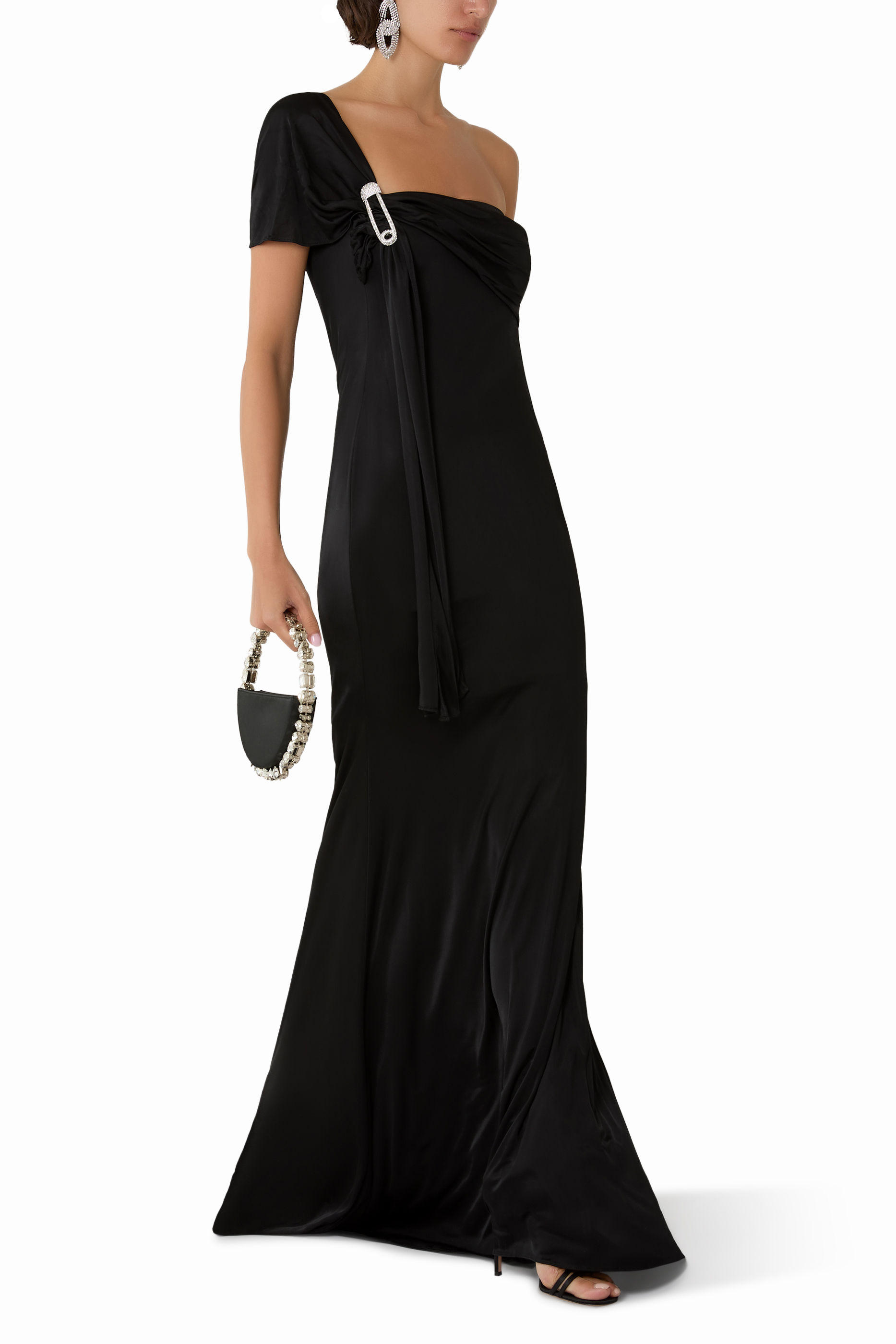 Abito One-Shoulder Dress