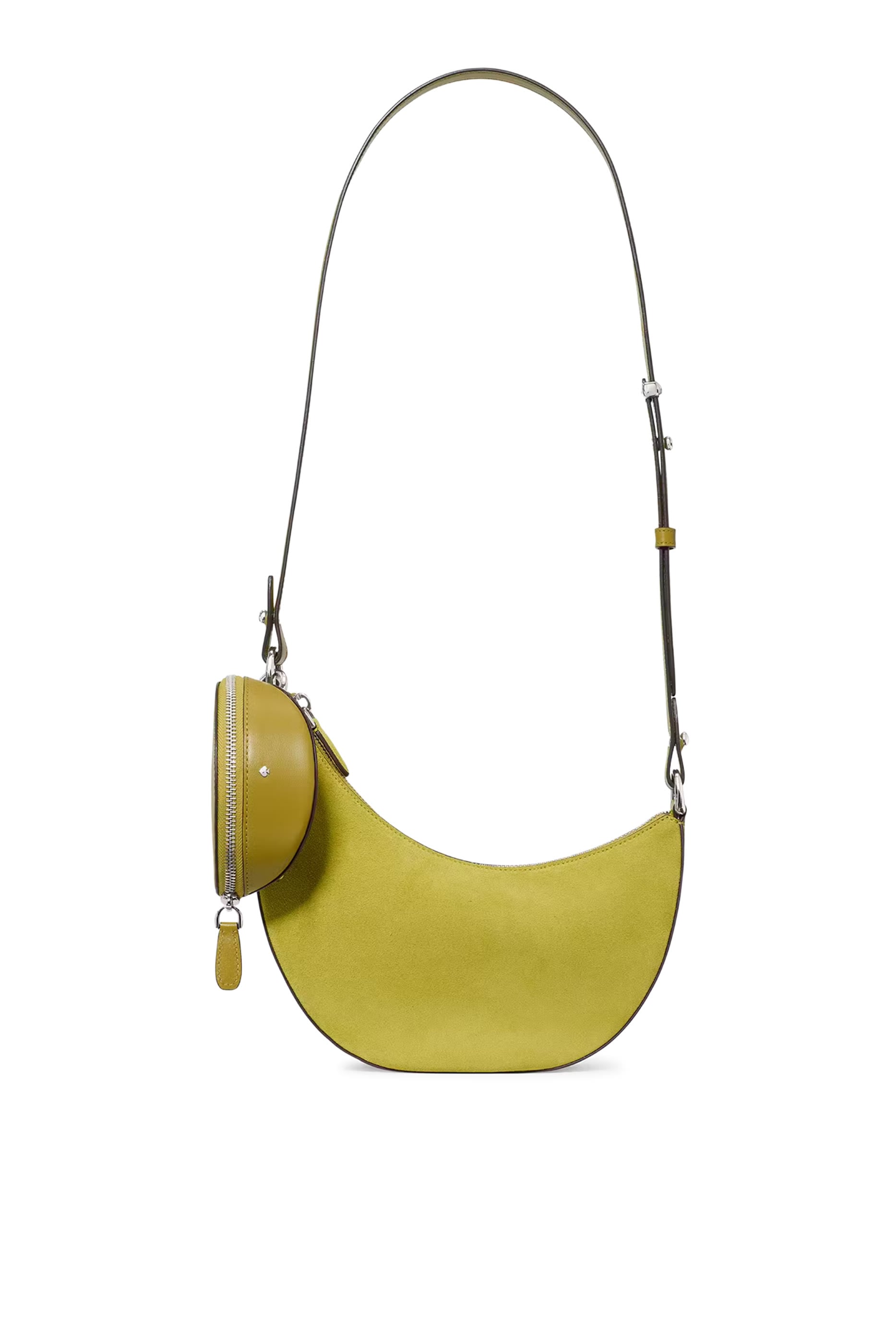 Duo Suede Crossbody Bag