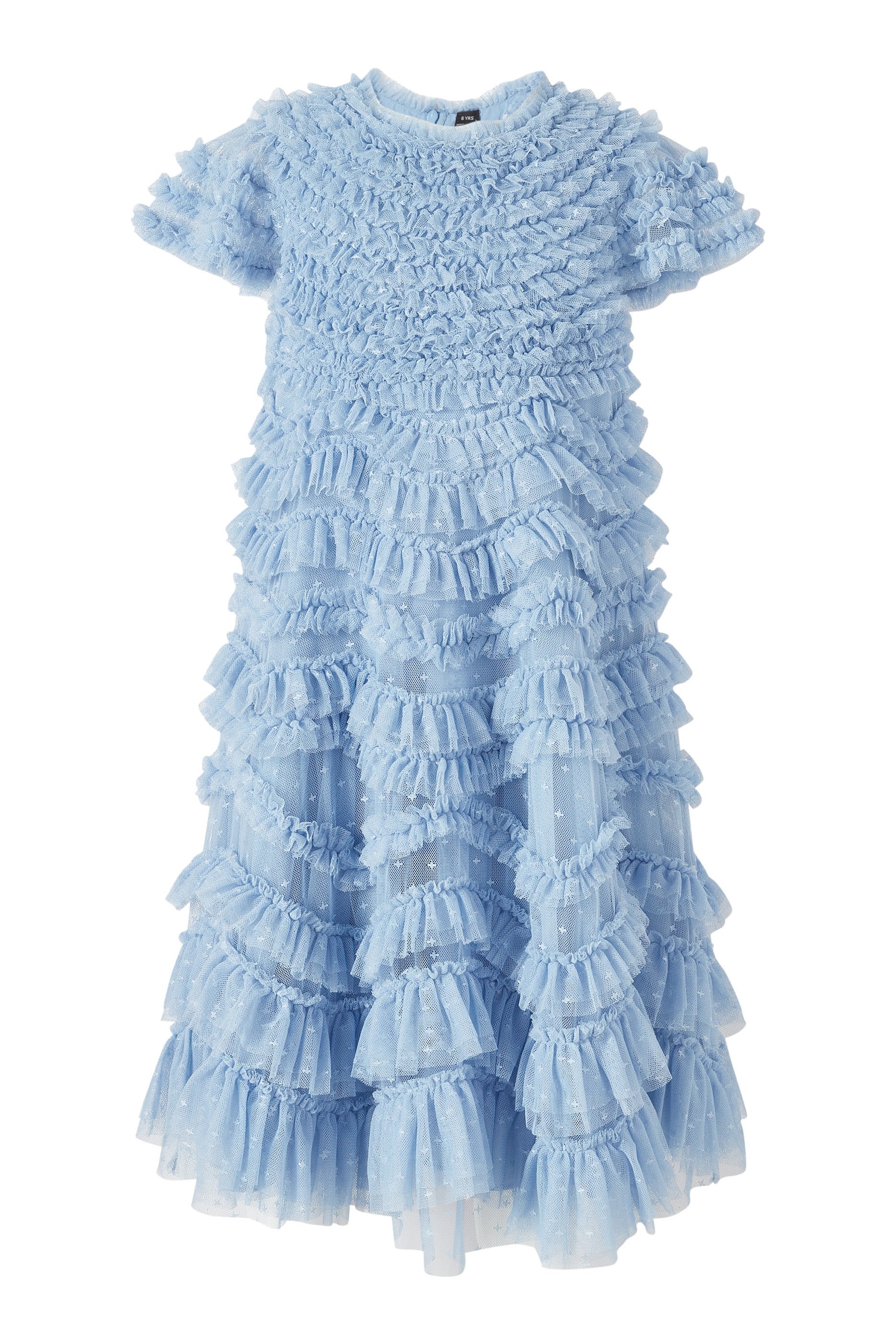 Kids Wild Rose Ruffle Dress