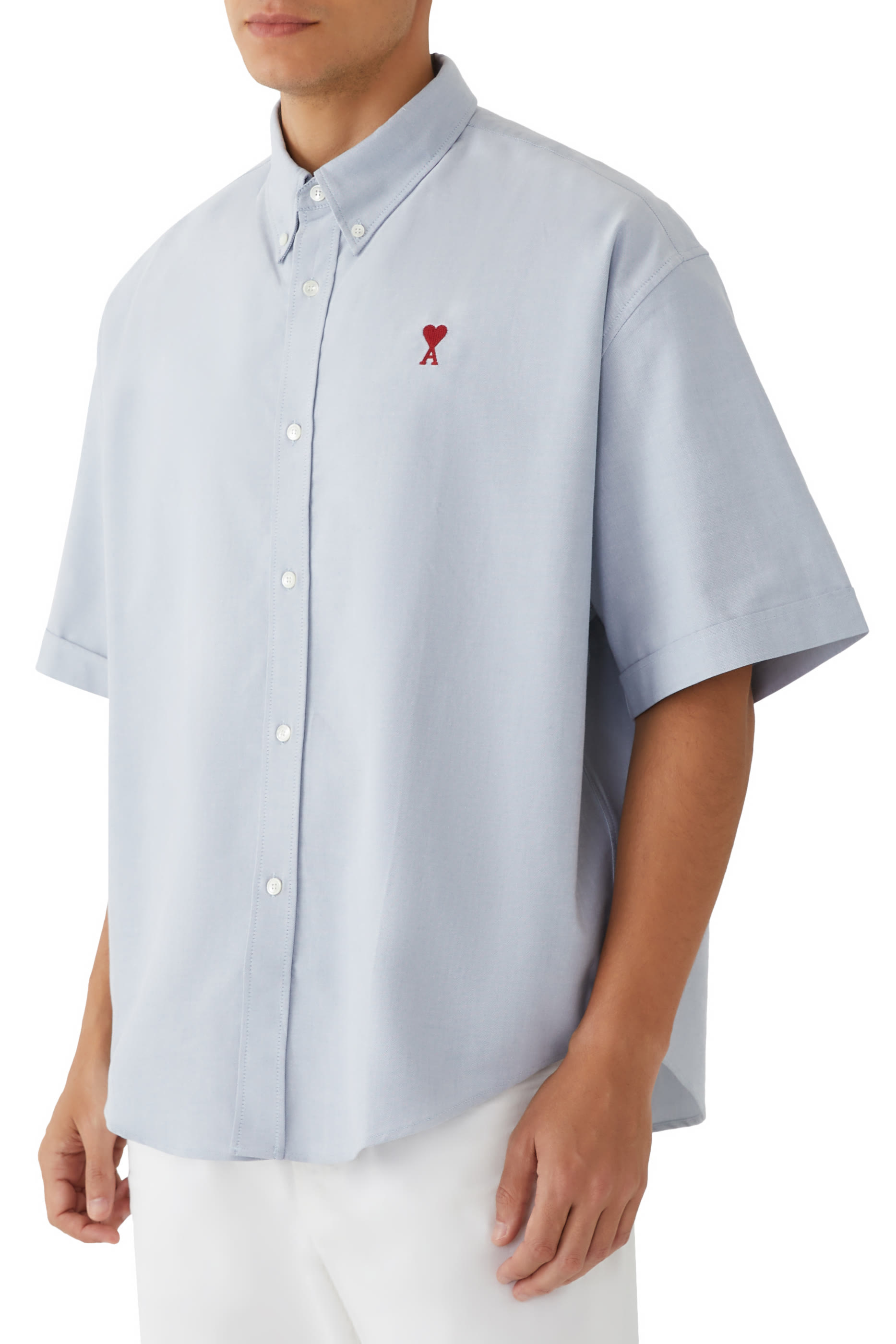 Boxy Fit Short Sleeve Shirt