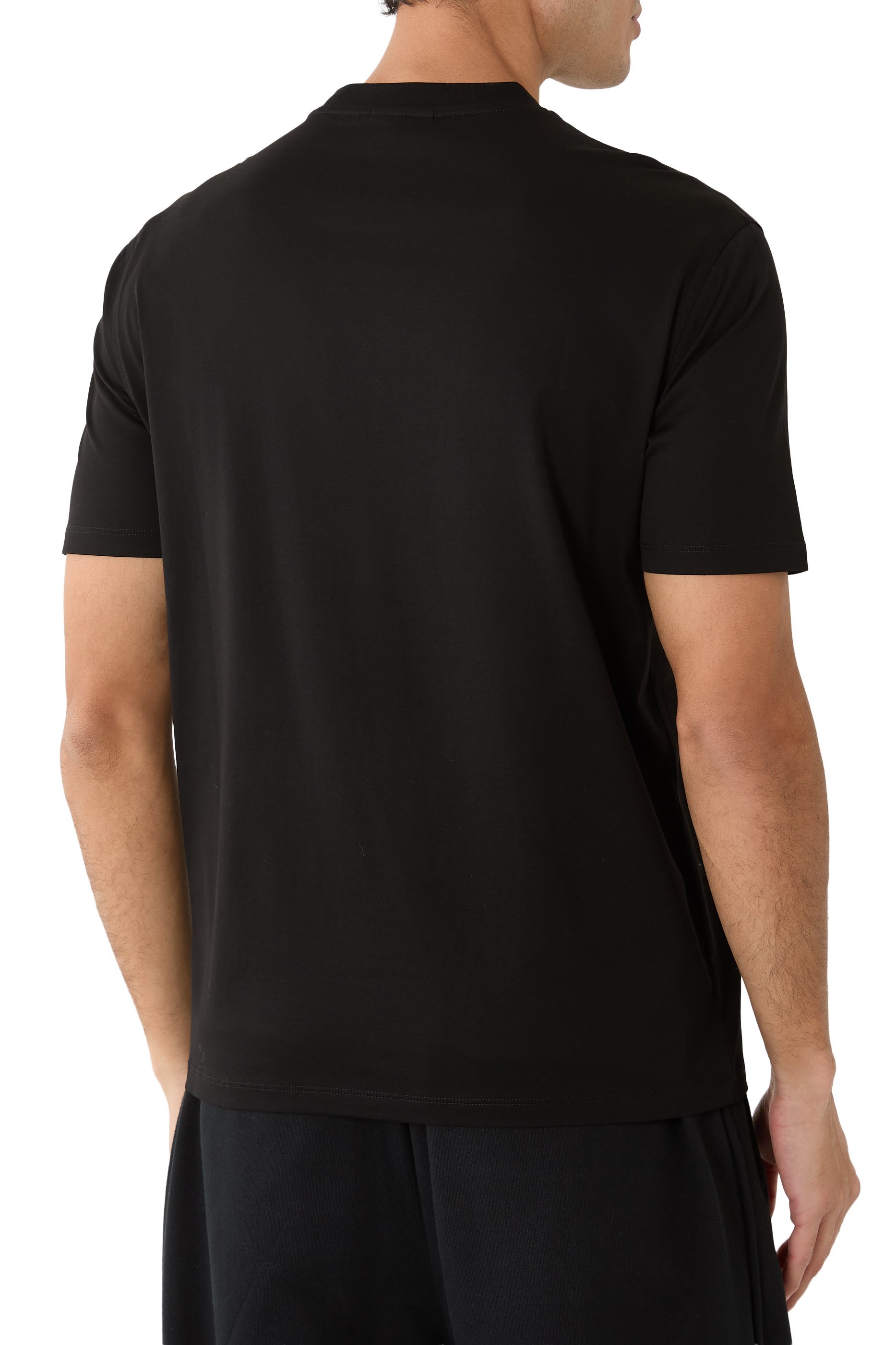 Tonal Logo Inlay Jersey T-Shirt