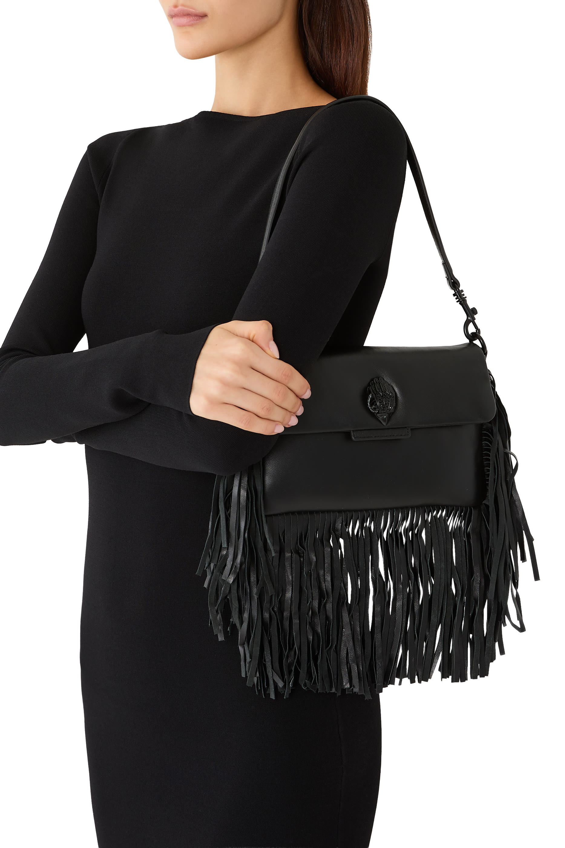 Oxford Fringe Drench Shoulder Bag 