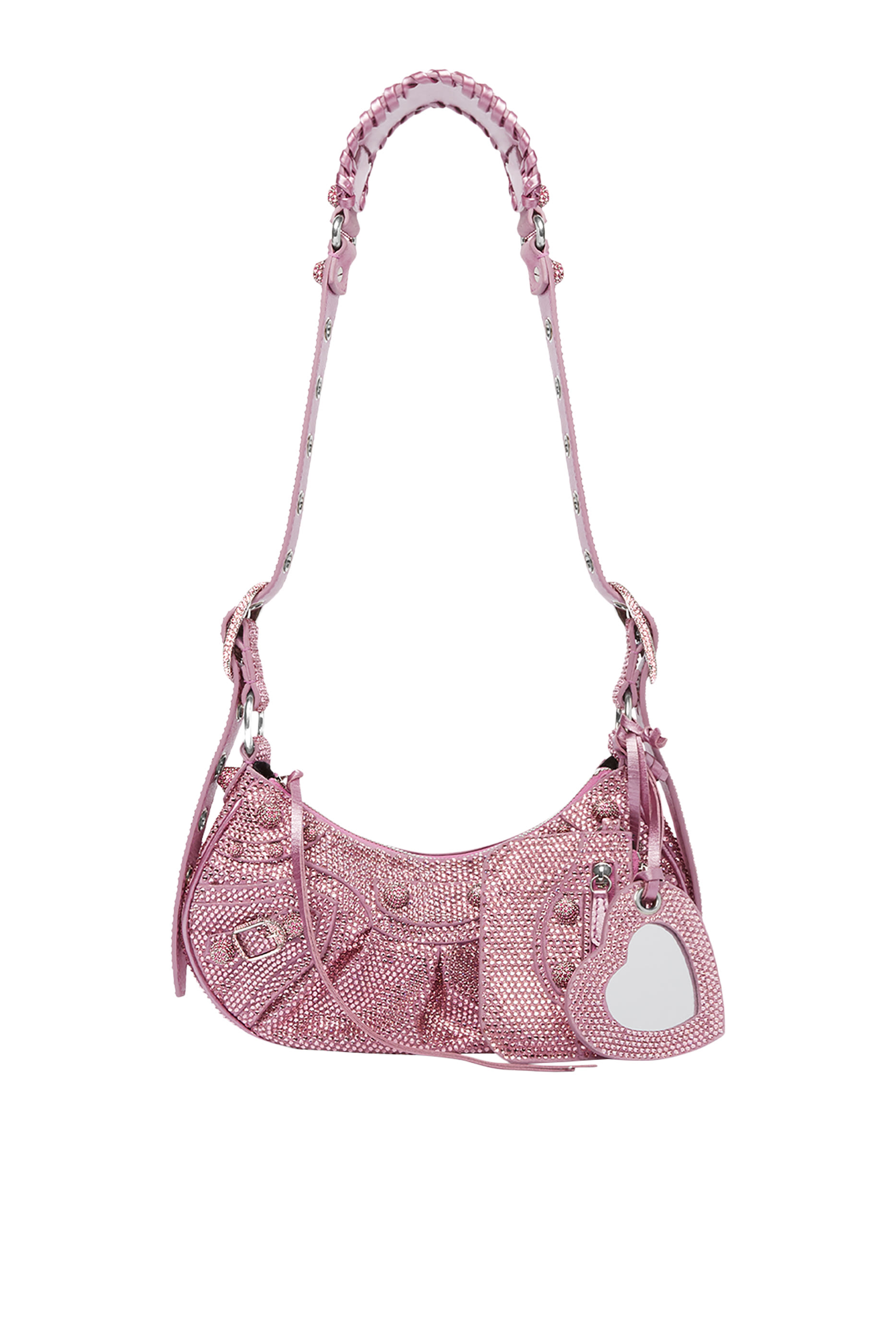 Le Cagole XS Shoulder Bag With Rhinestones