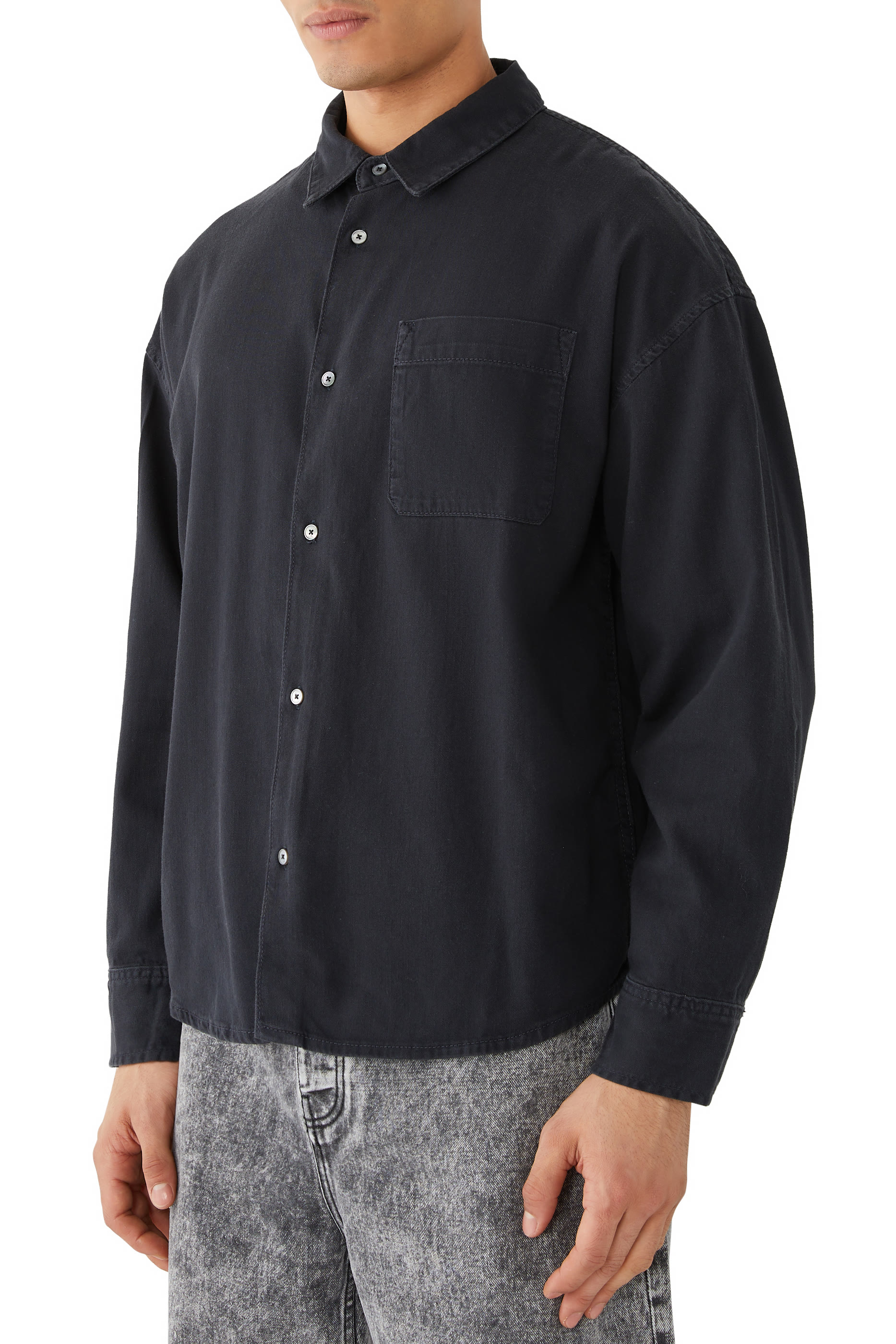 Relaxed Denim Shirt