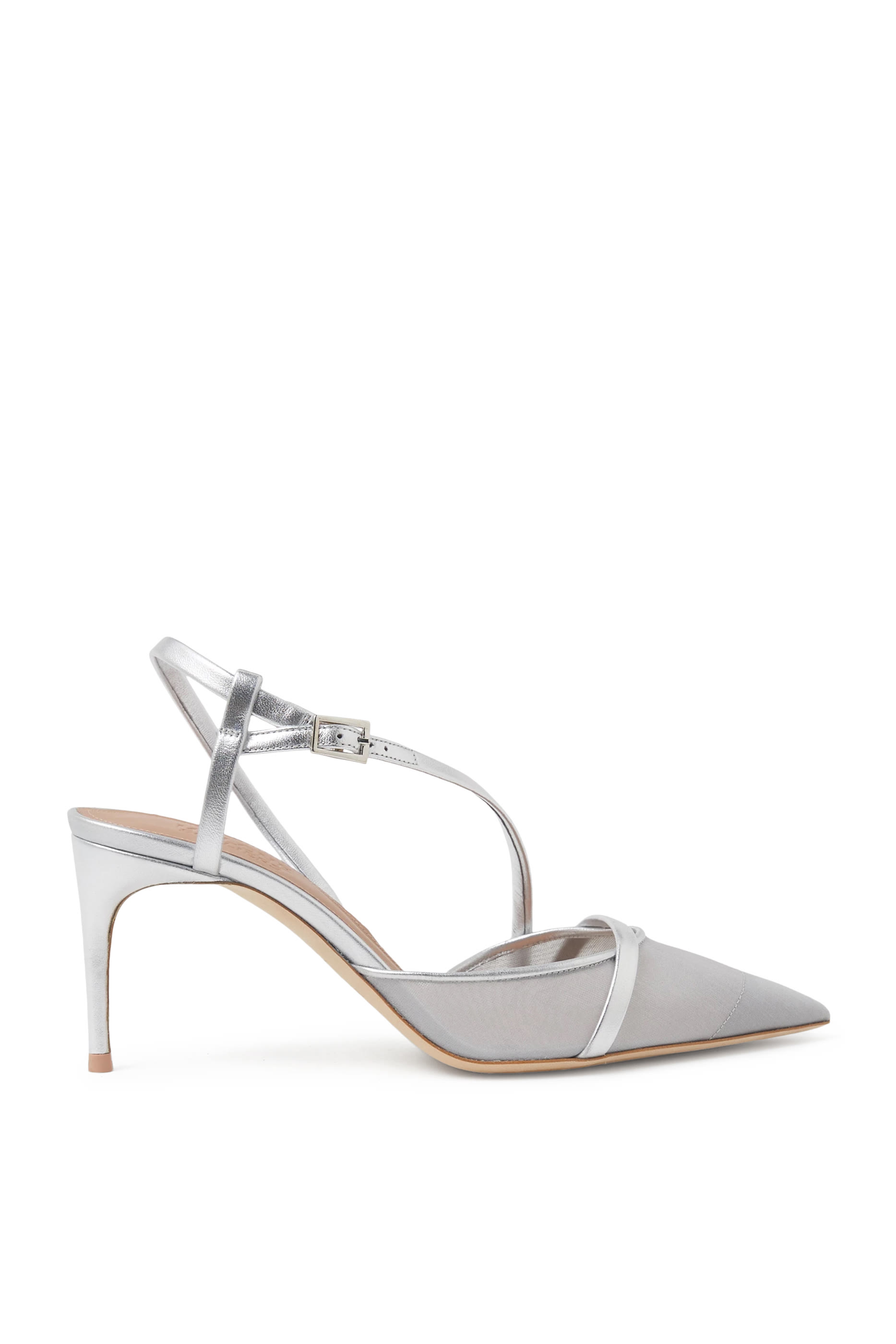 Valeria Leather 70 Slingbacks