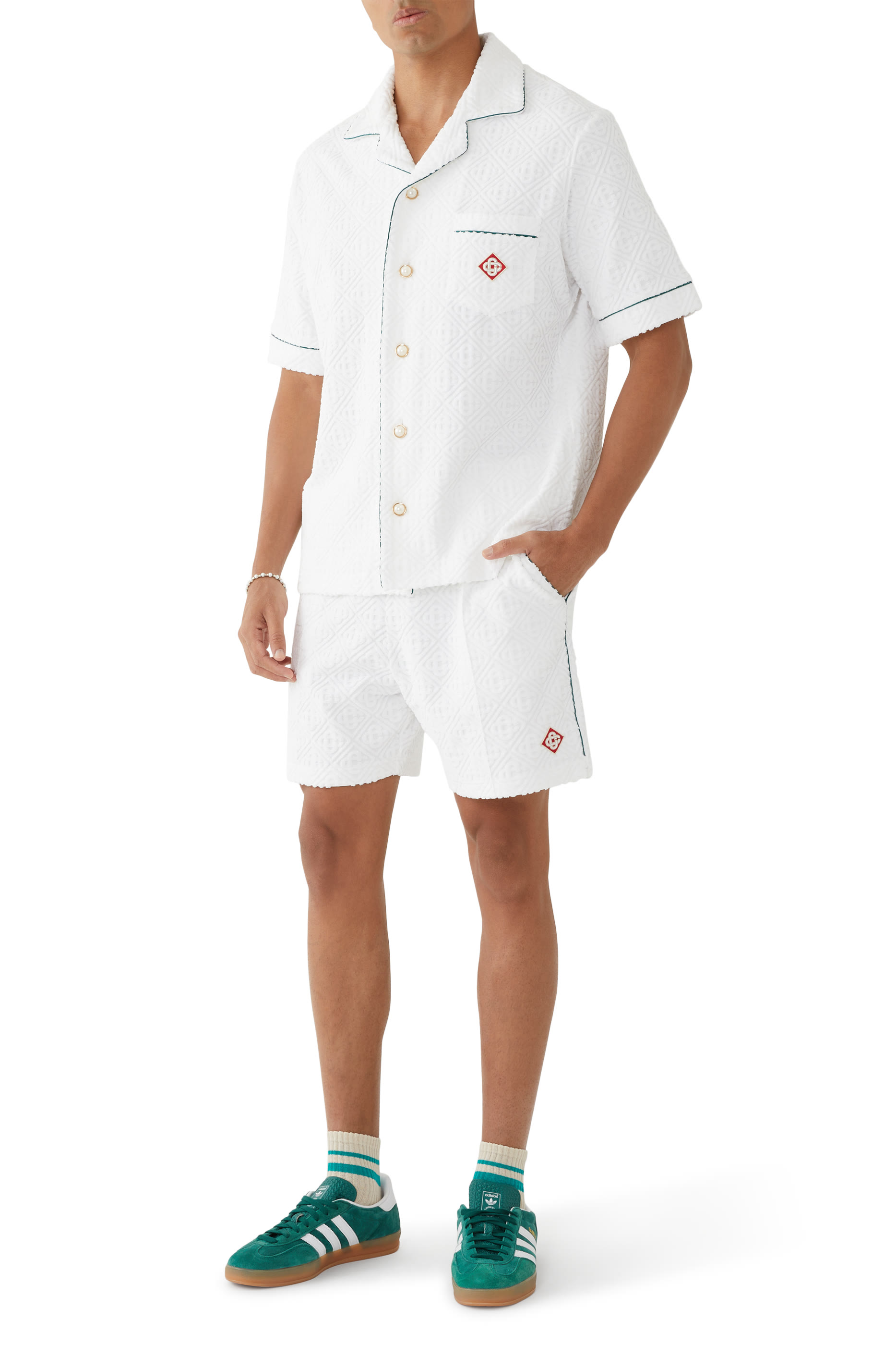 Monogram Towelling Shirt