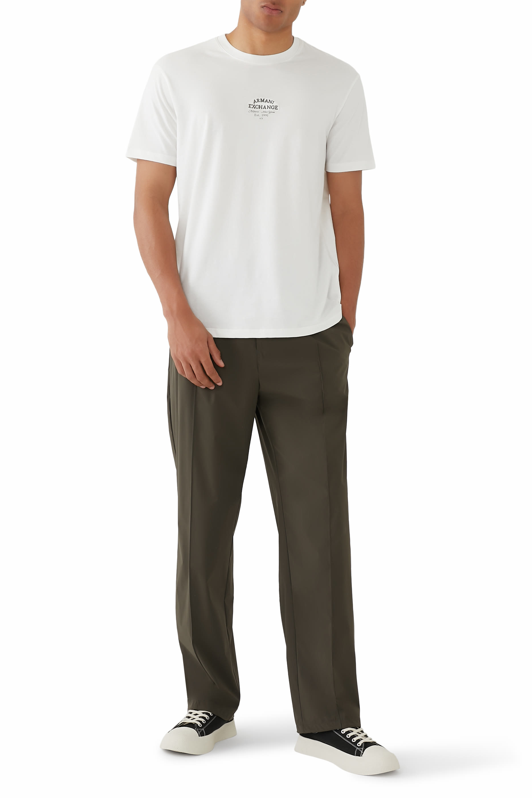 Logo Regular-fit Cotton T-shirt