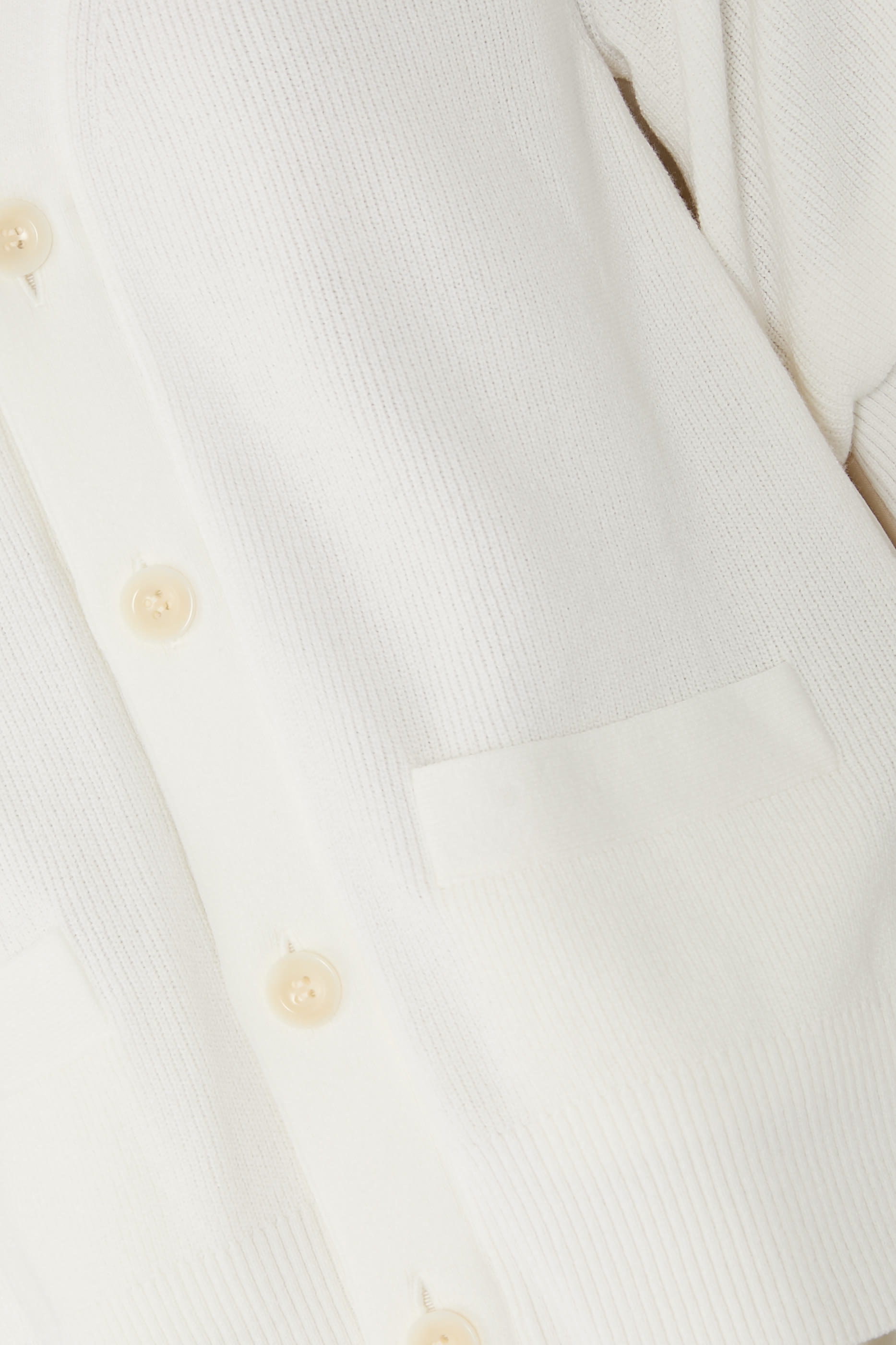 Suiting Mix Knit Cardigan 