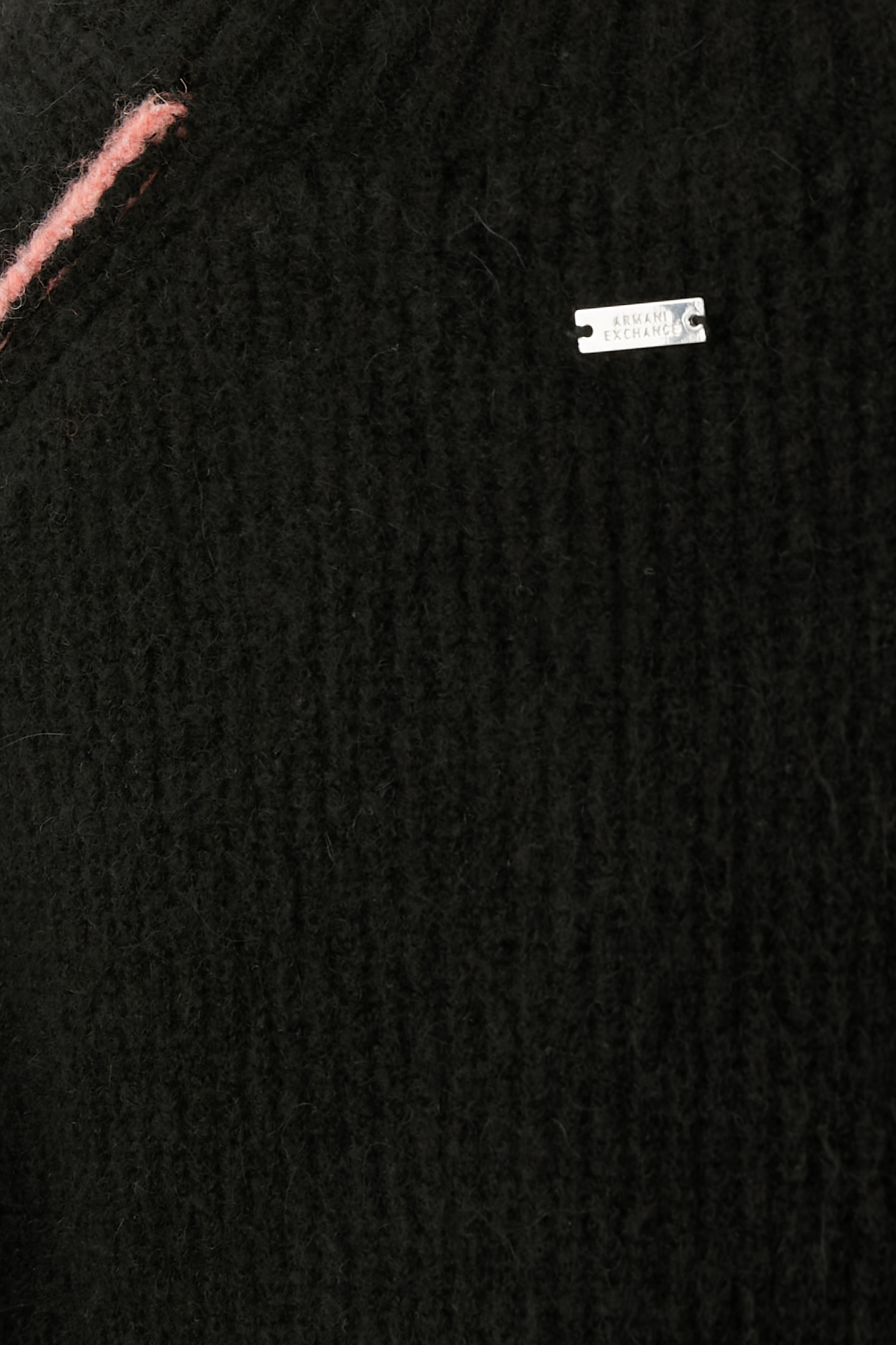 Crew Neck Folded Sleeves Pullover