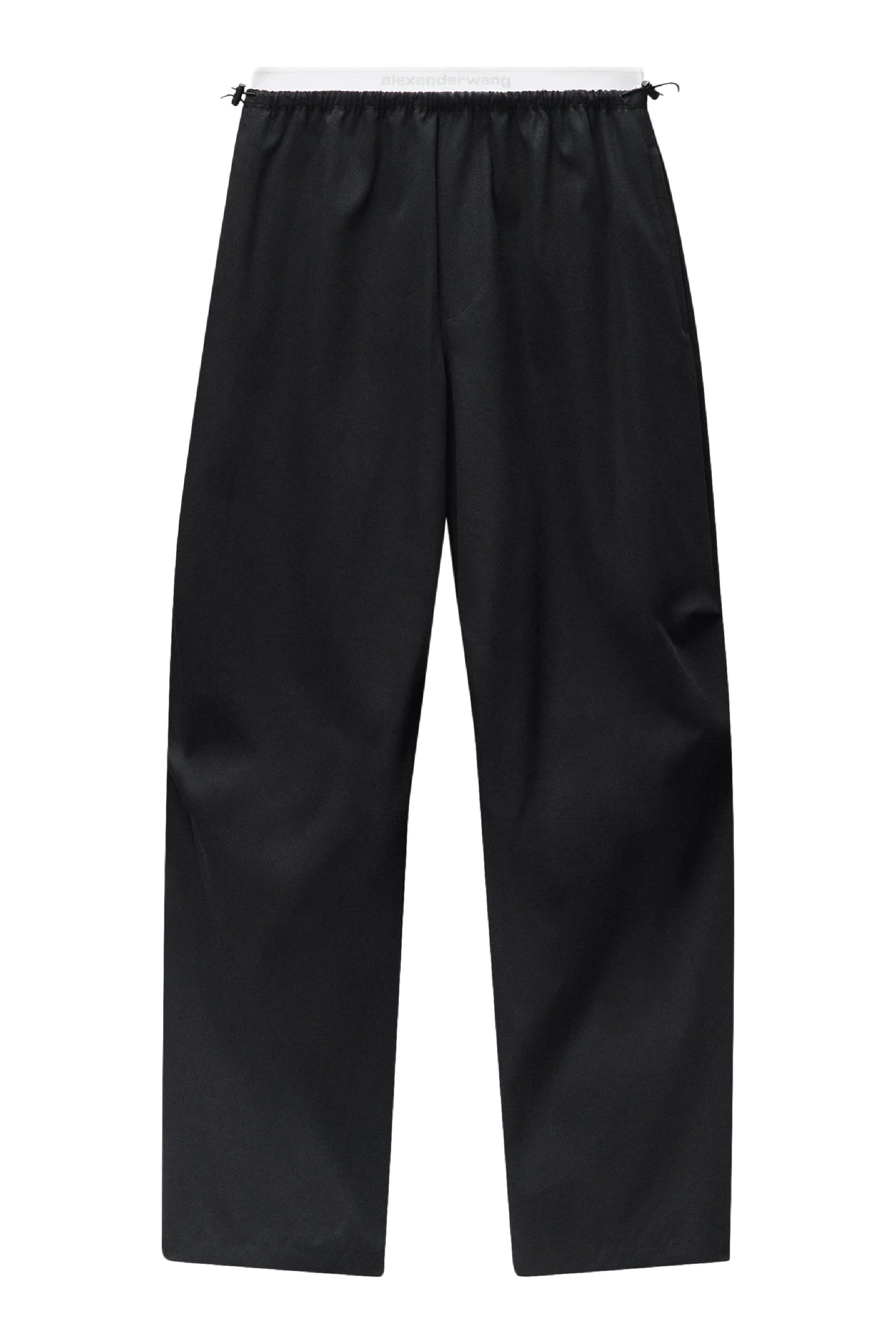 Logo Elastic Mid-Rise Pants