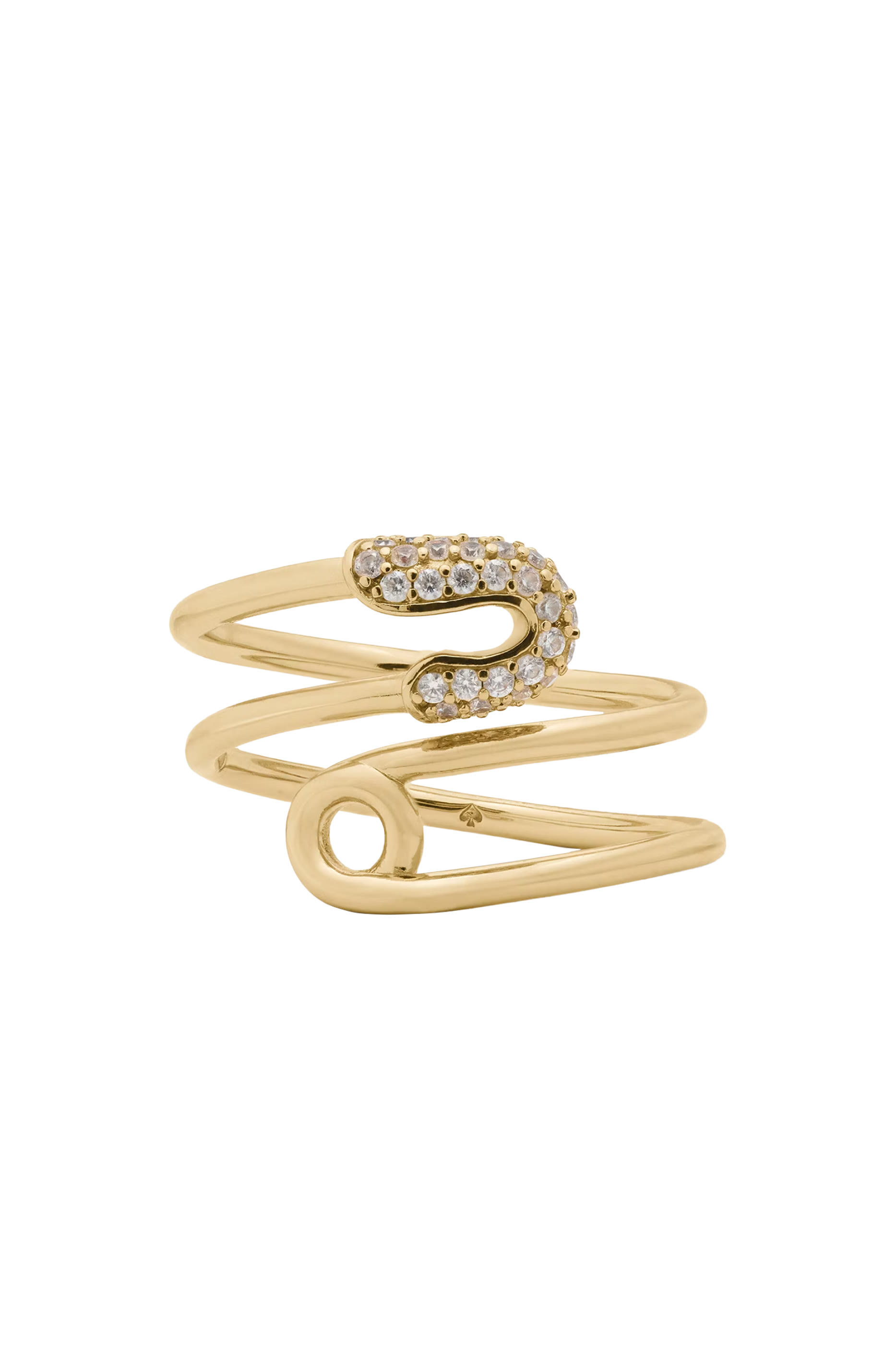 Bits & Baubles Safety Pin Ring