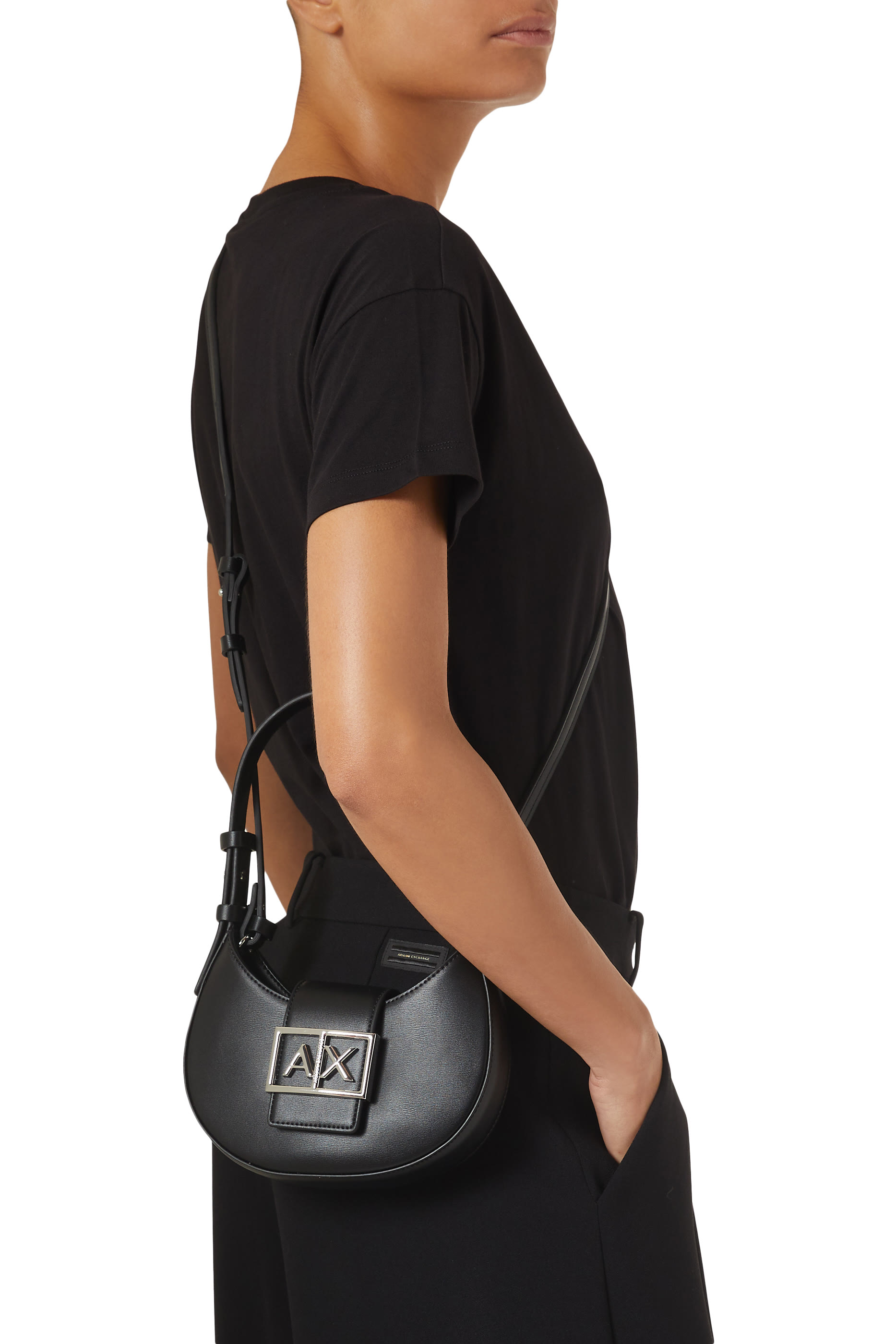 AX Logo Wonder Shoulder Bag
