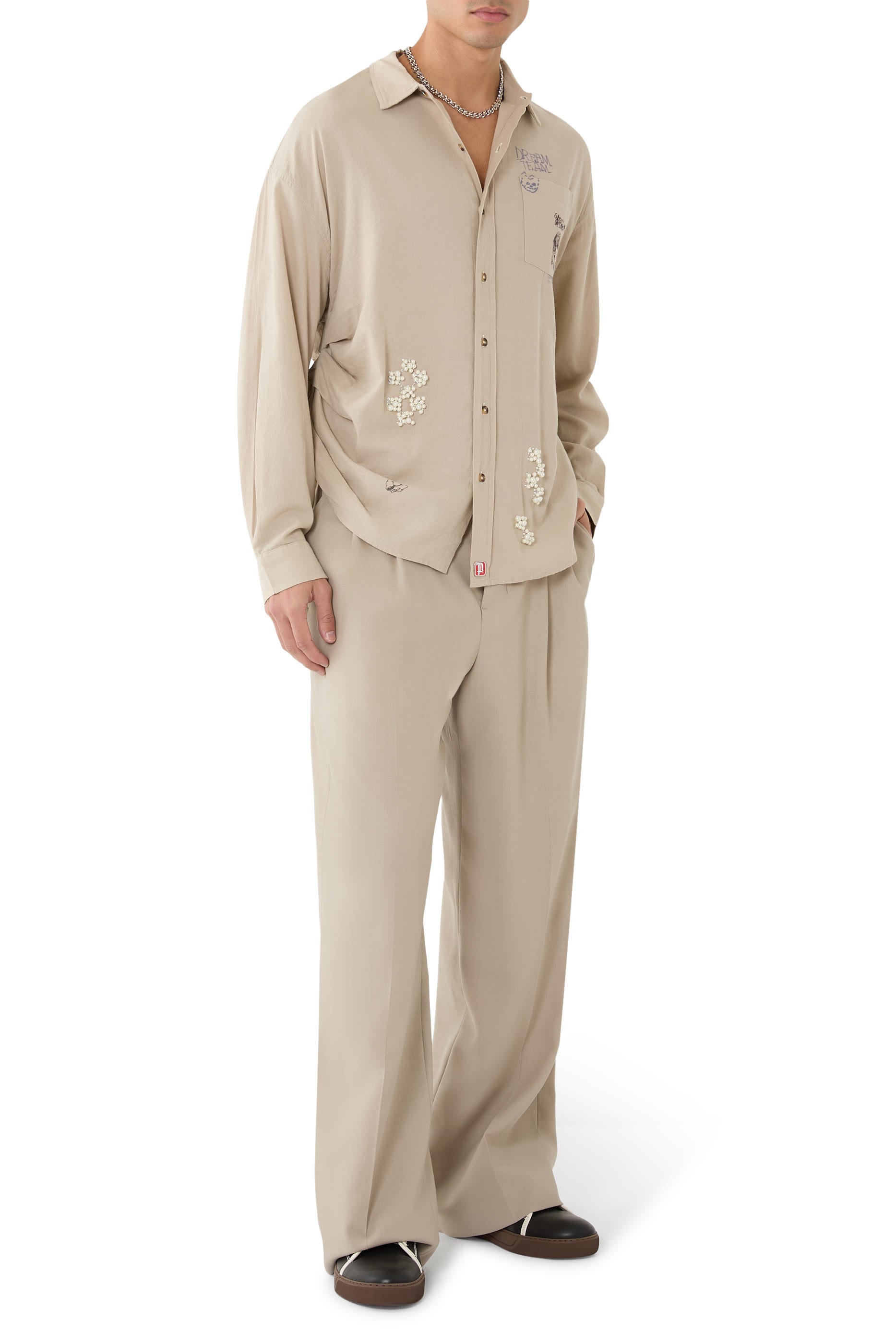  Eternal Youth Oversized Dress Shirt 