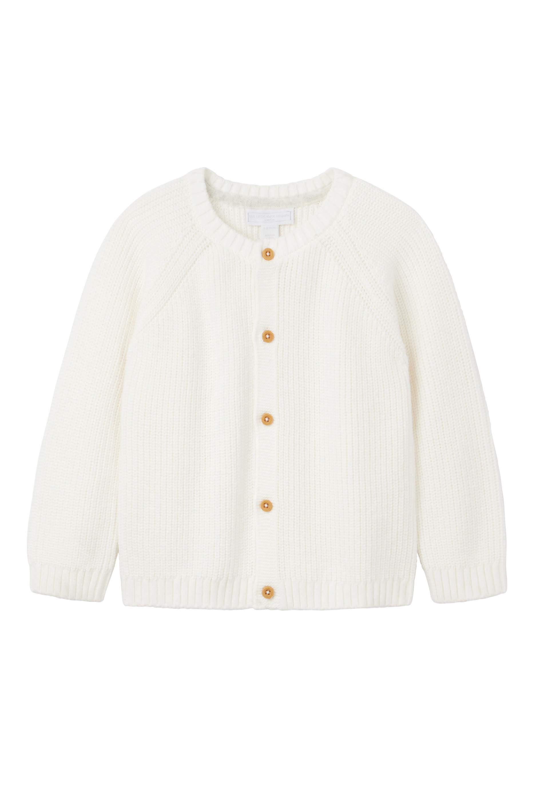 Kids Buttoned Up Organic Cotton Cardigan