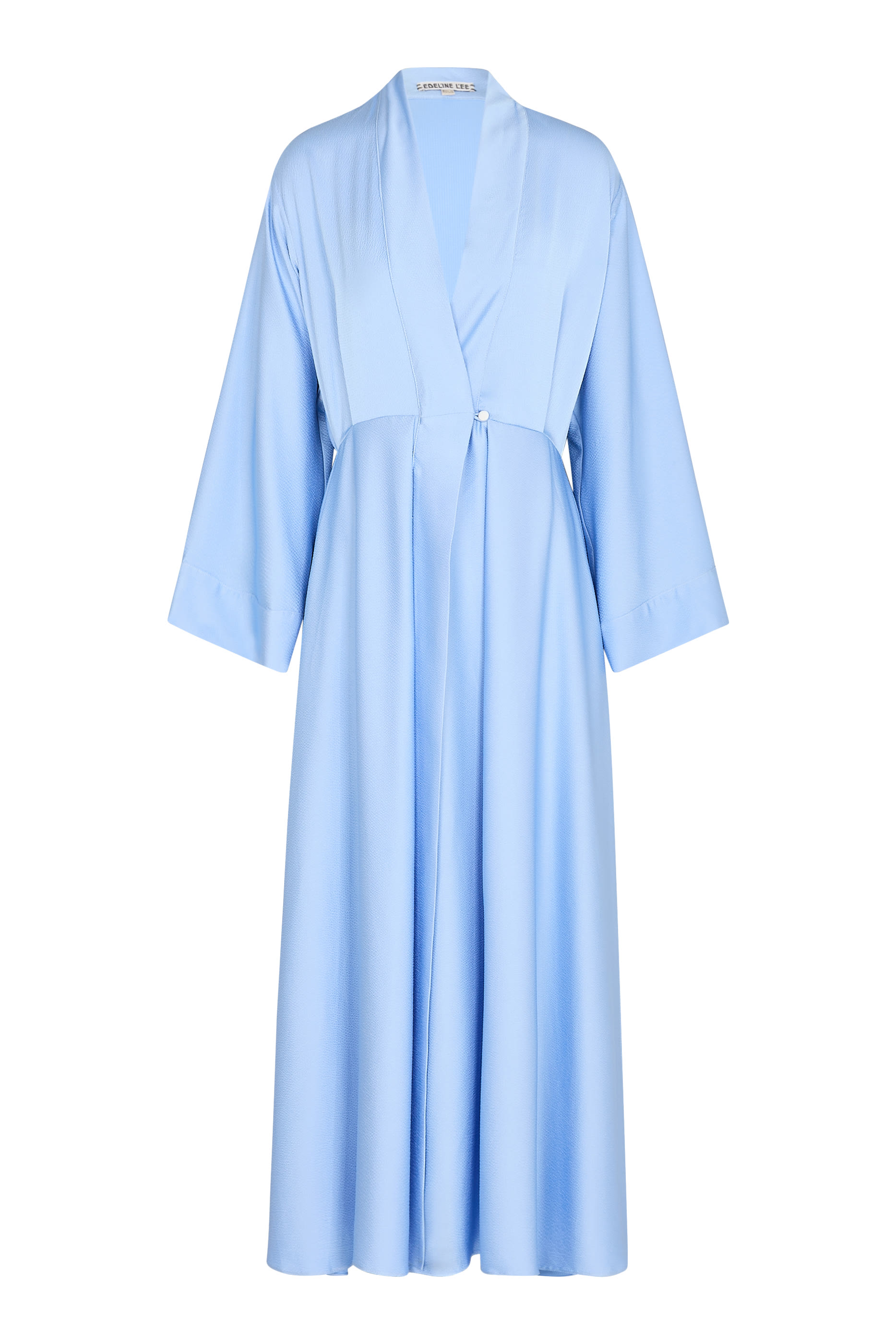 Long Sleeve Symmetrical Wrap Dress