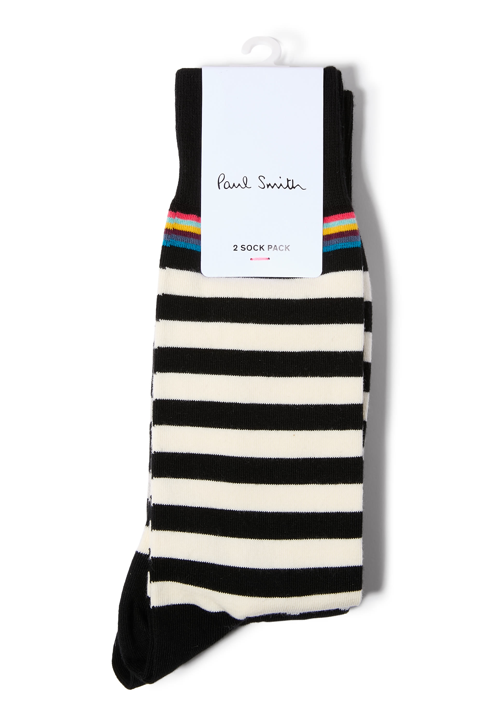 Cotton-Blend Socks, Set of 2