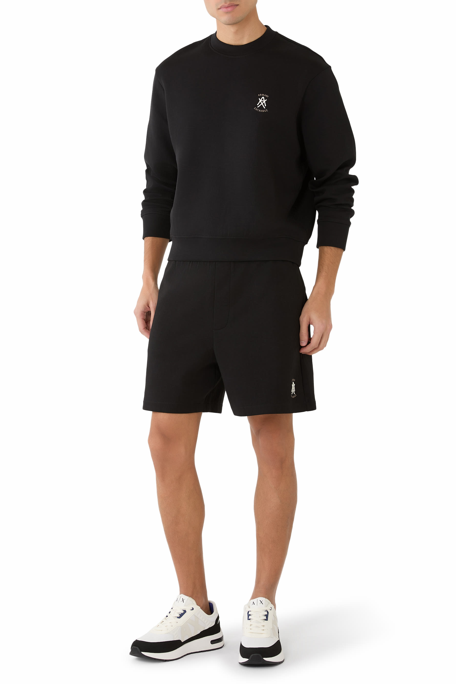 AX Logo Sports Shorts